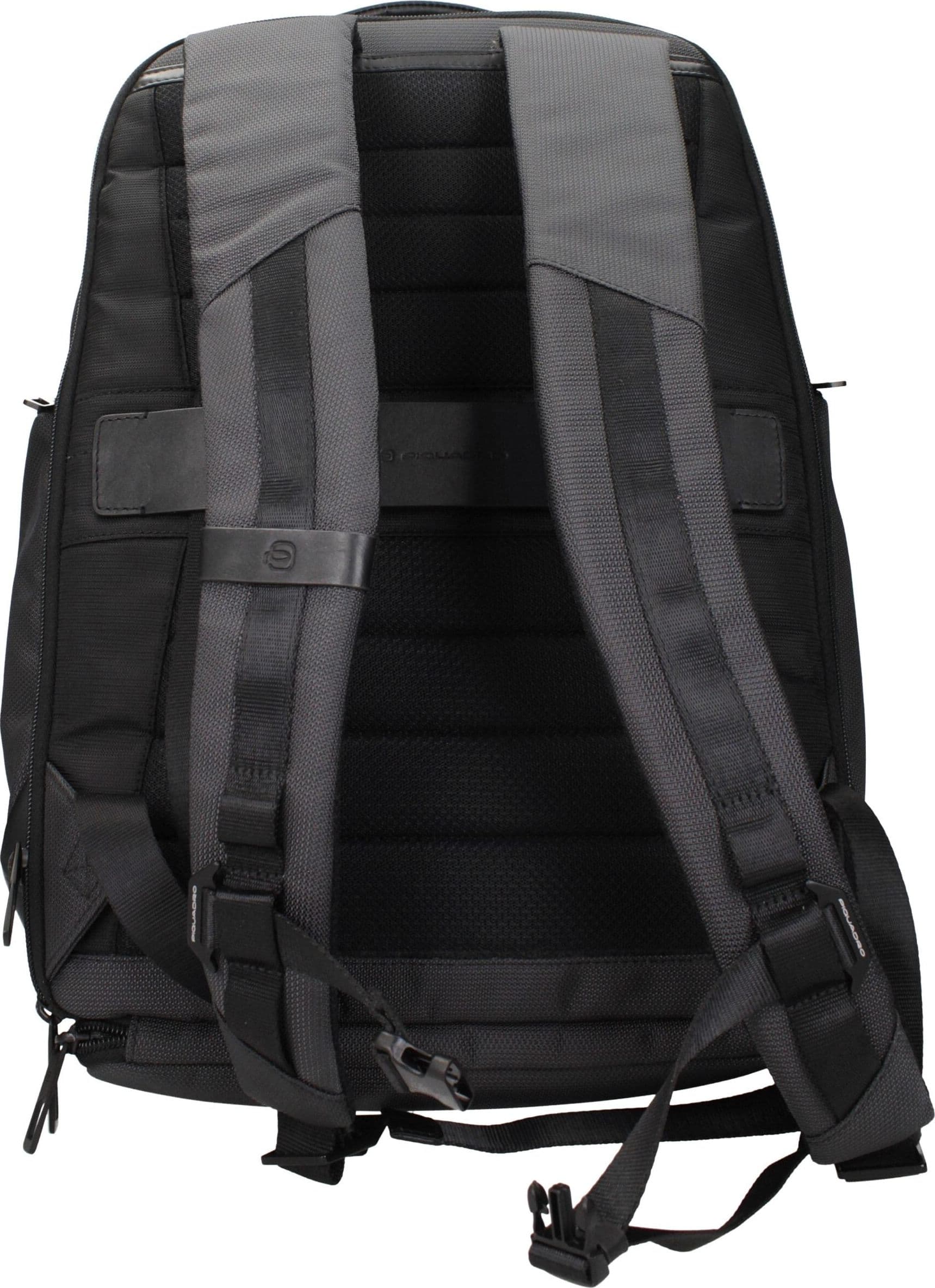 Piquadro Gray Fabric Backpack - 3