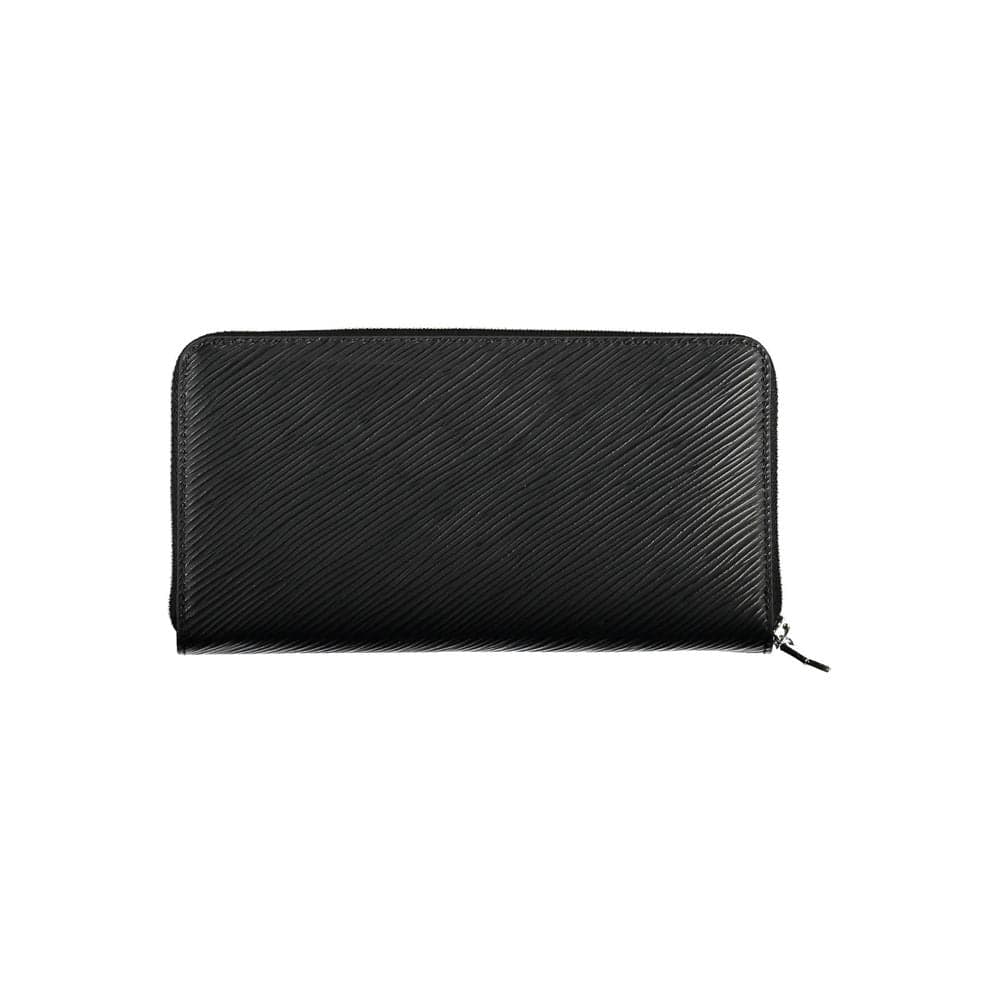 Calvin Klein Black Polyurethane Women Wallet - 2