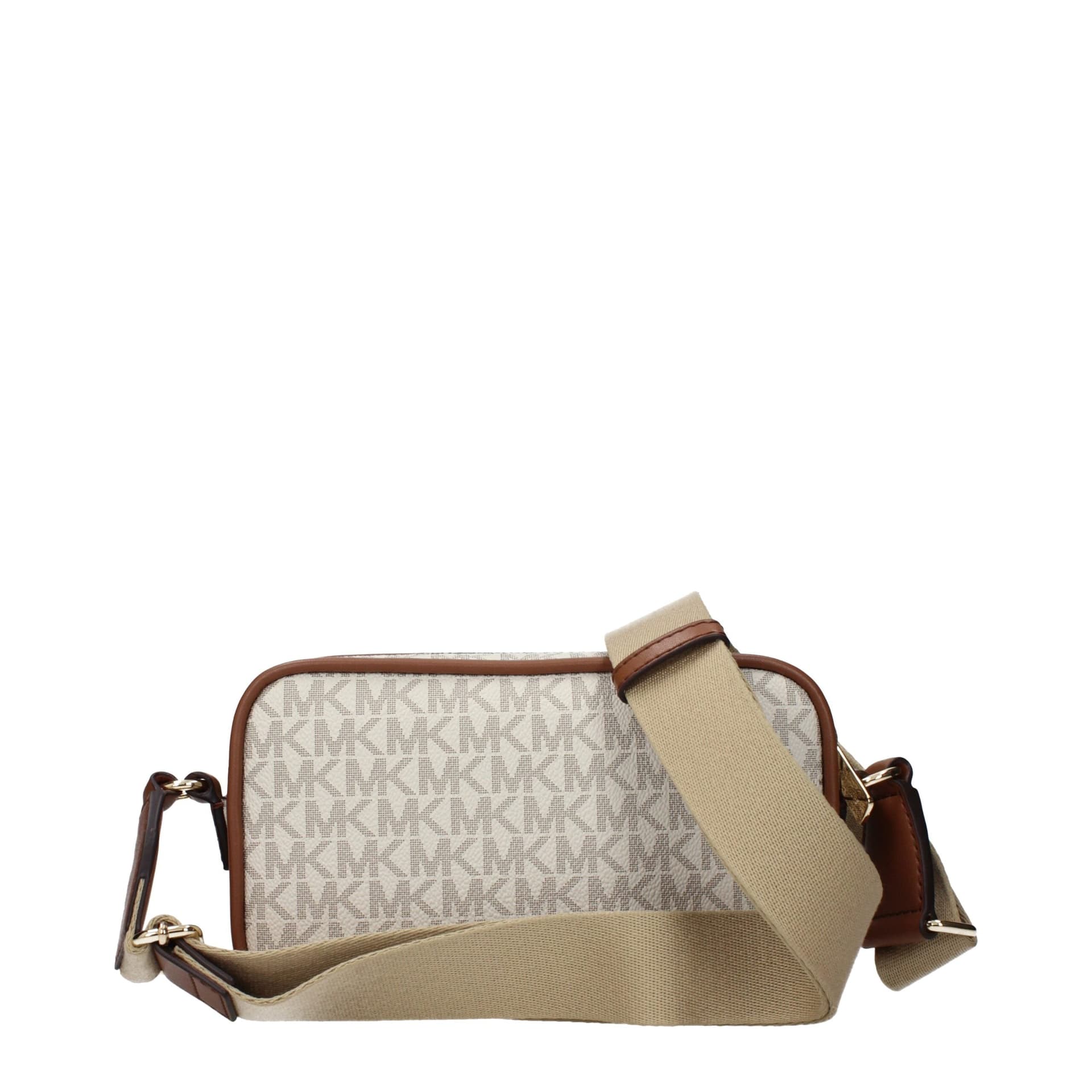 Michael Kors Beige Fabric Crossbody Bag - 3