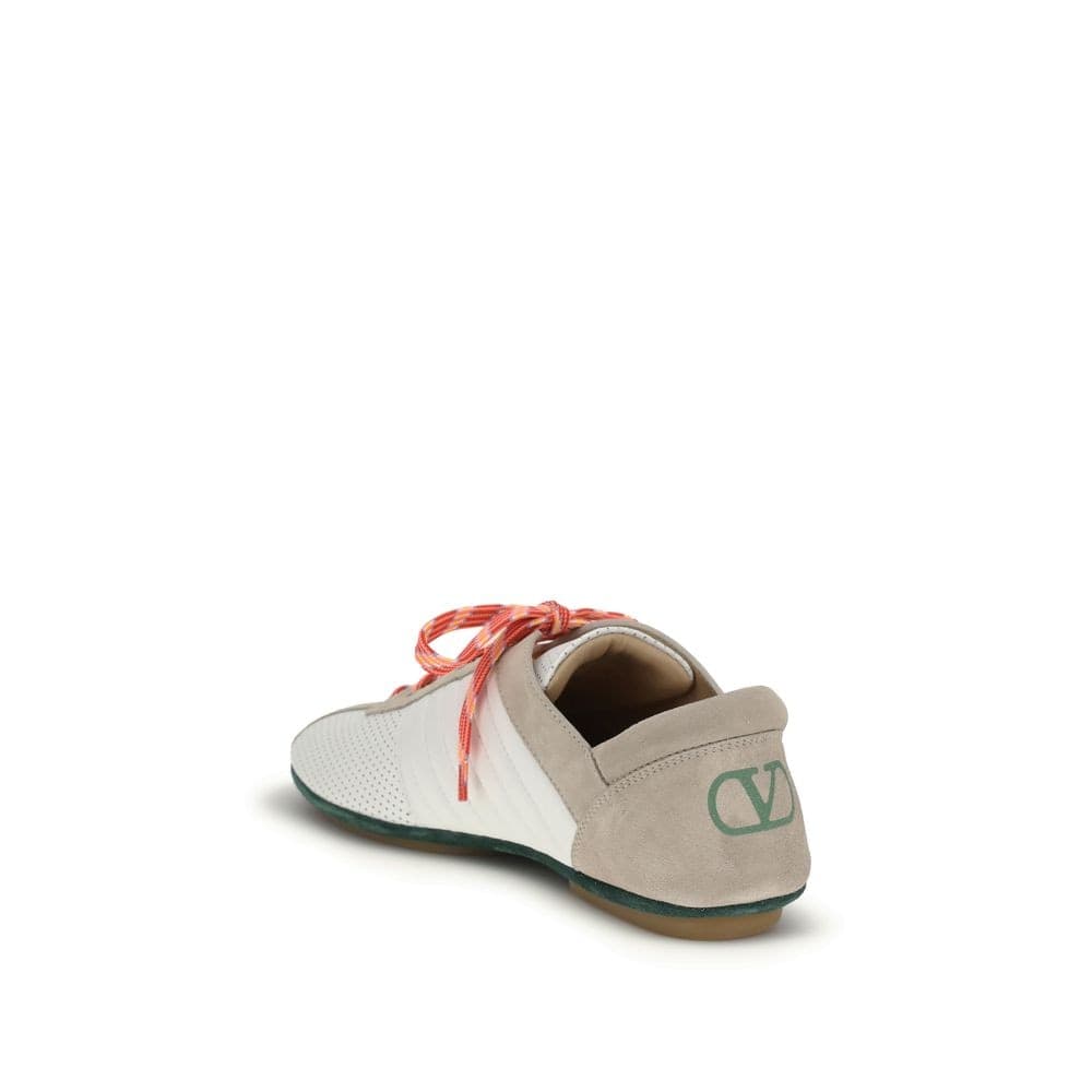 Valentino Garavani Multicolor Calf Leather Bos Taurus Athletic Sneakers - 3
