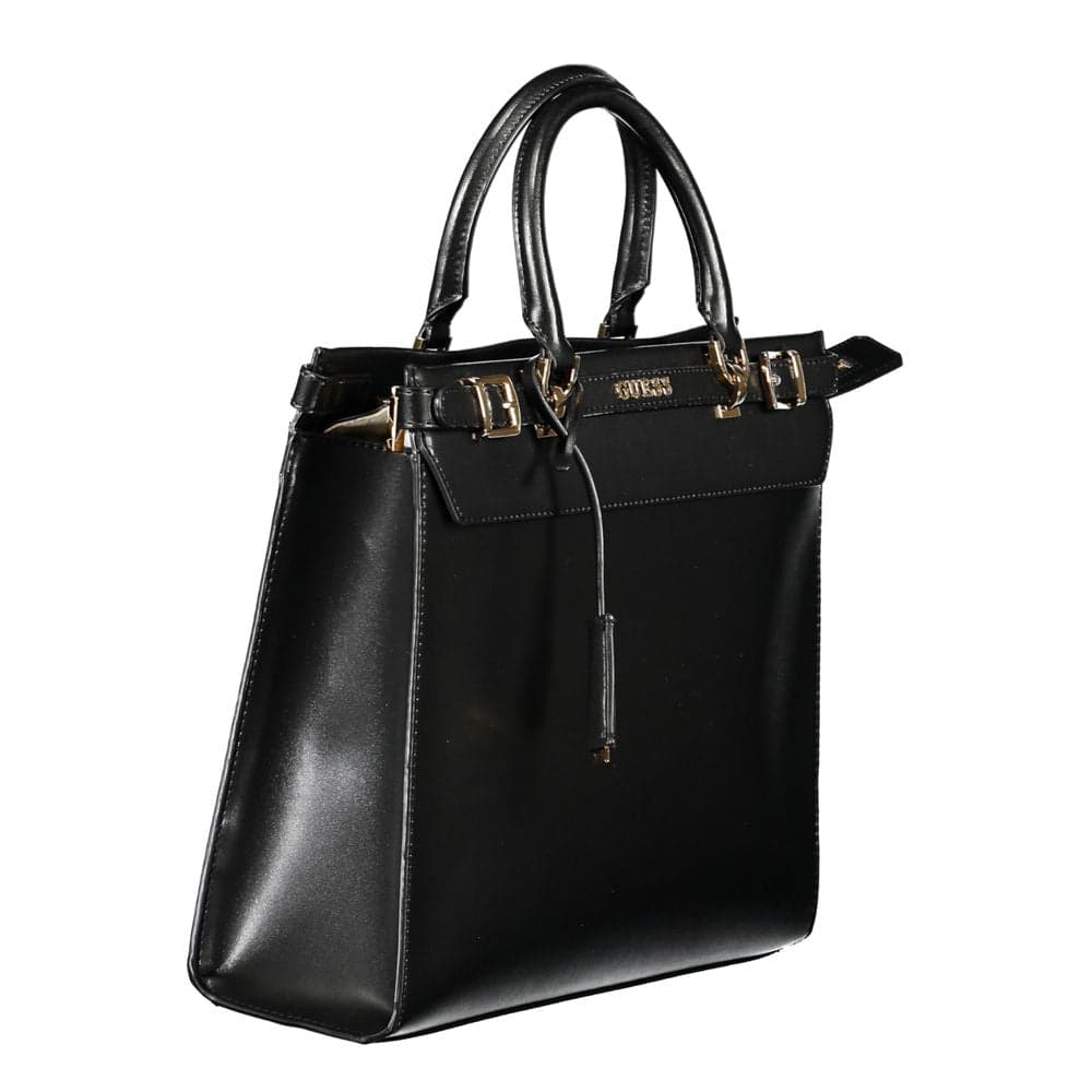 Guess Jeans Black Polyurethane Women Handbag - 3