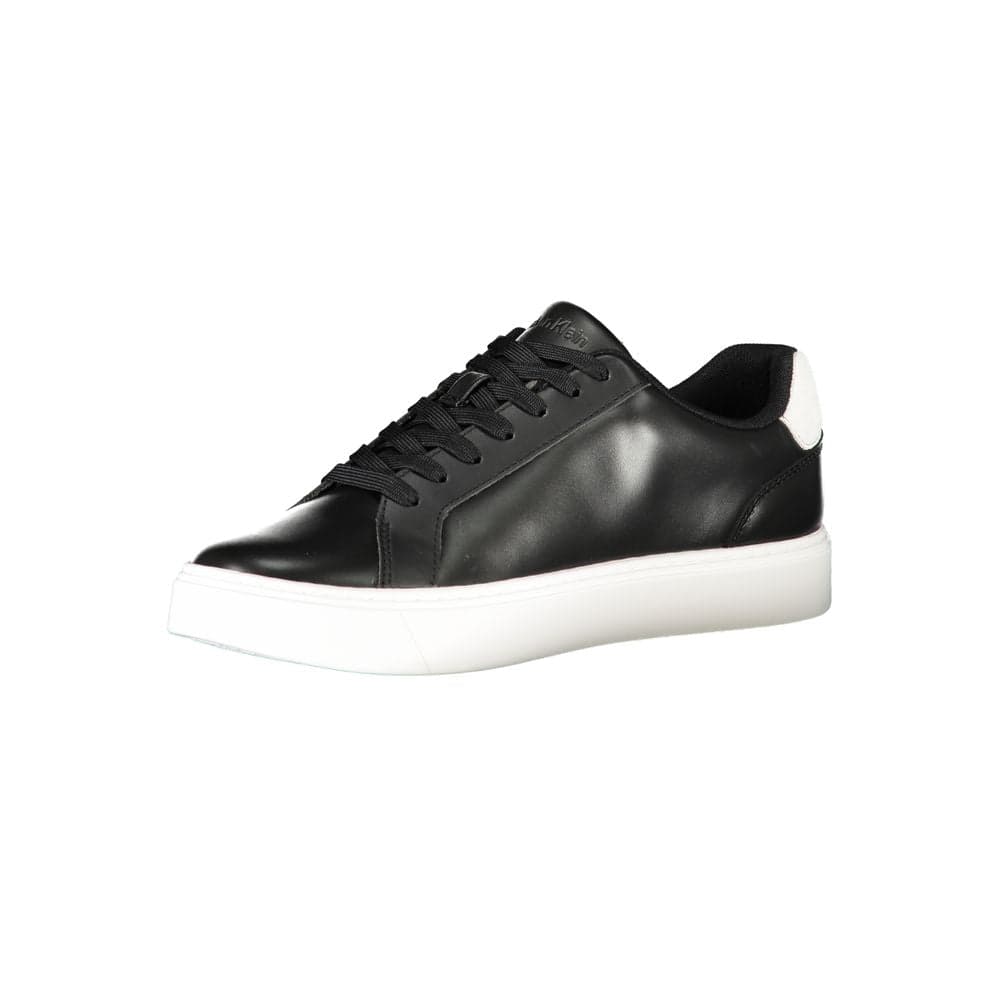 Calvin Klein Black Polyurethane Men Sneaker - 3