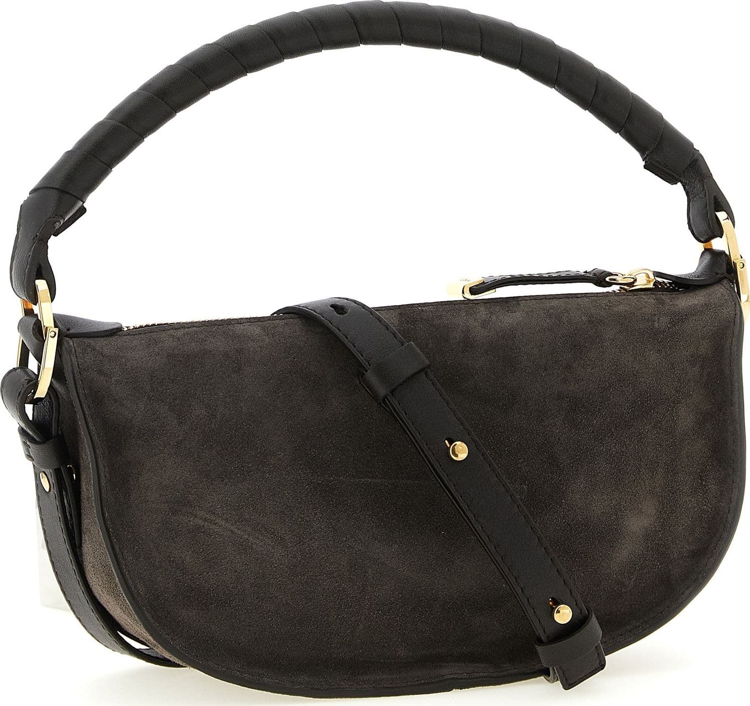 Chloé Brown Calfskin Shoulder Bag - 2