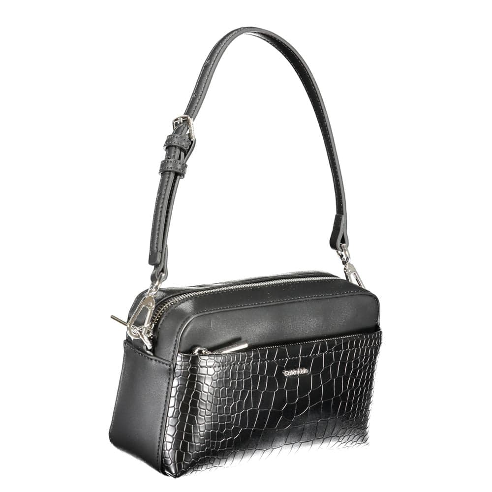 Calvin Klein Nero Poliuretano Donna Borsa - 3