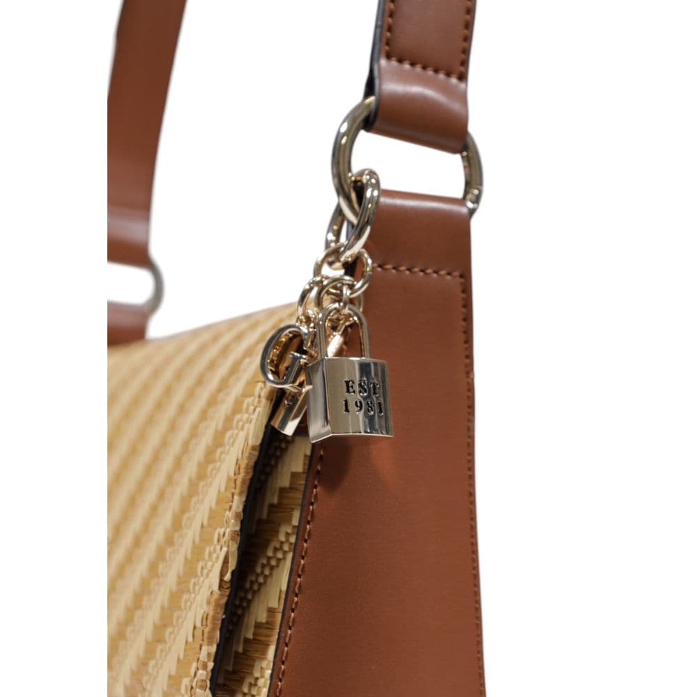 Guess Beige Polypropylene Handbag - 5