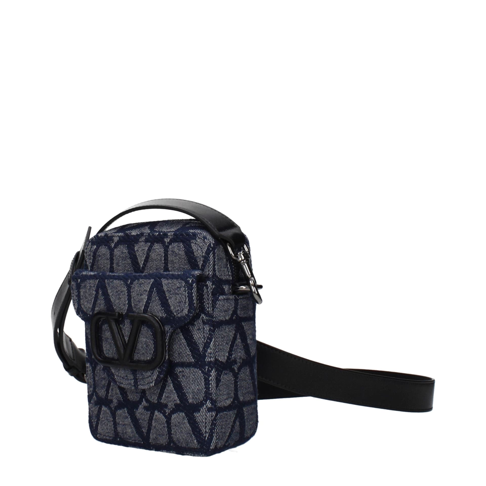 Valentino Garavani Blue Fabric Crossbody Bag - 2