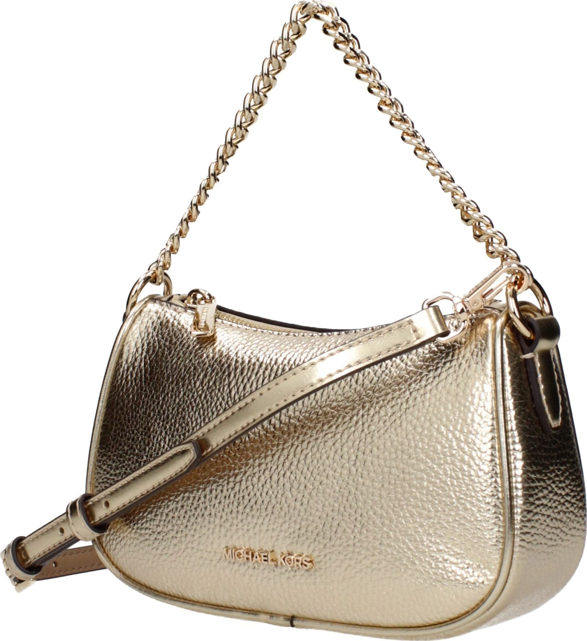 Michael Kors Gold Leather Handbag - 2