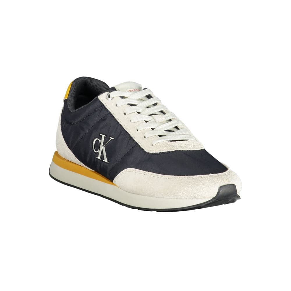 Calvin Klein Blue Recycled Polyester Men Sneaker - 2