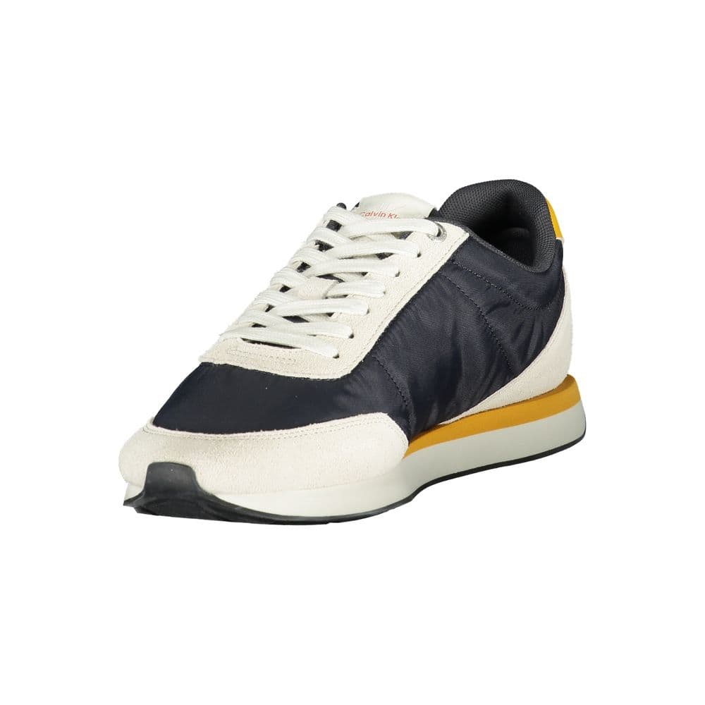 Calvin Klein Blue Recycled Polyester Men Sneaker - 3