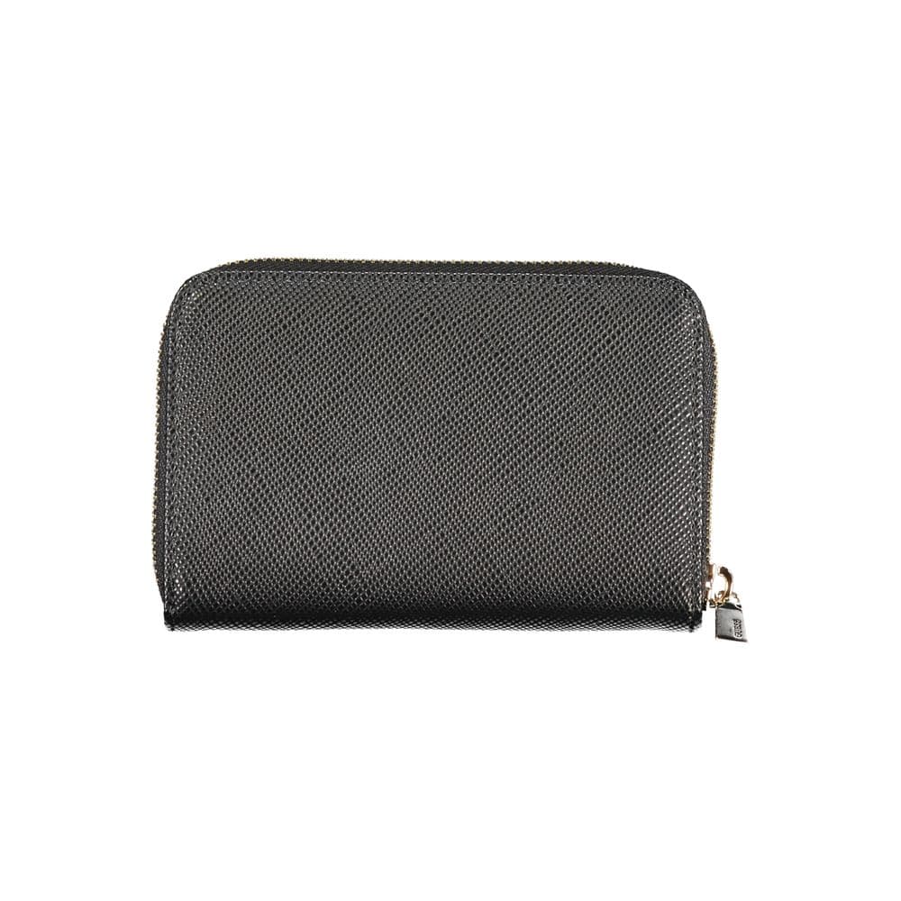 Guess Jeans Nero Poliuretano Women Wallet - 2