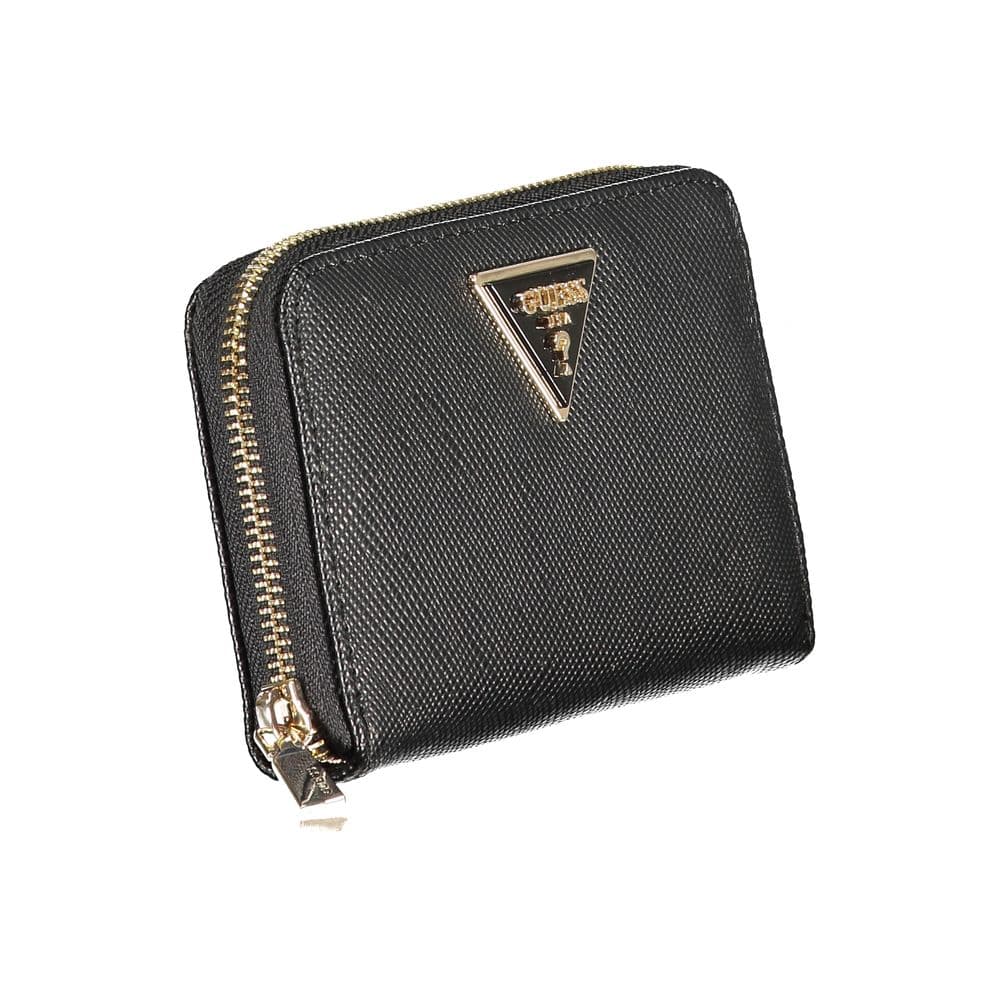 Guess Jeans Nero Poliuretano Women Wallet - 3