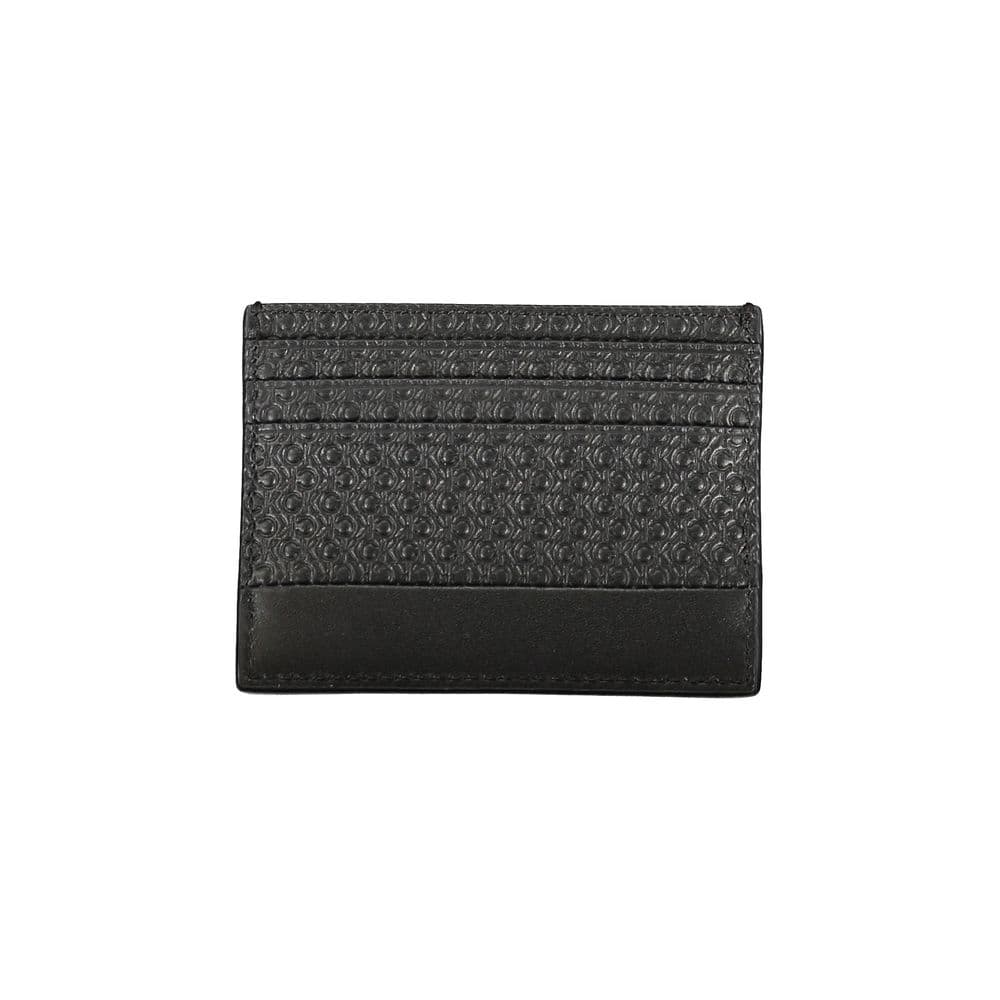 Calvin Klein Black Polyurethane Men Wallet - 2