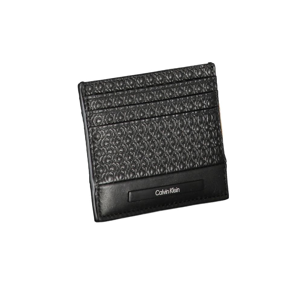 Calvin Klein Black Polyurethane Men Wallet - 3