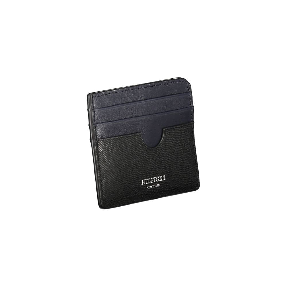 Tommy Hilfiger Black Leather Men Wallet - 3