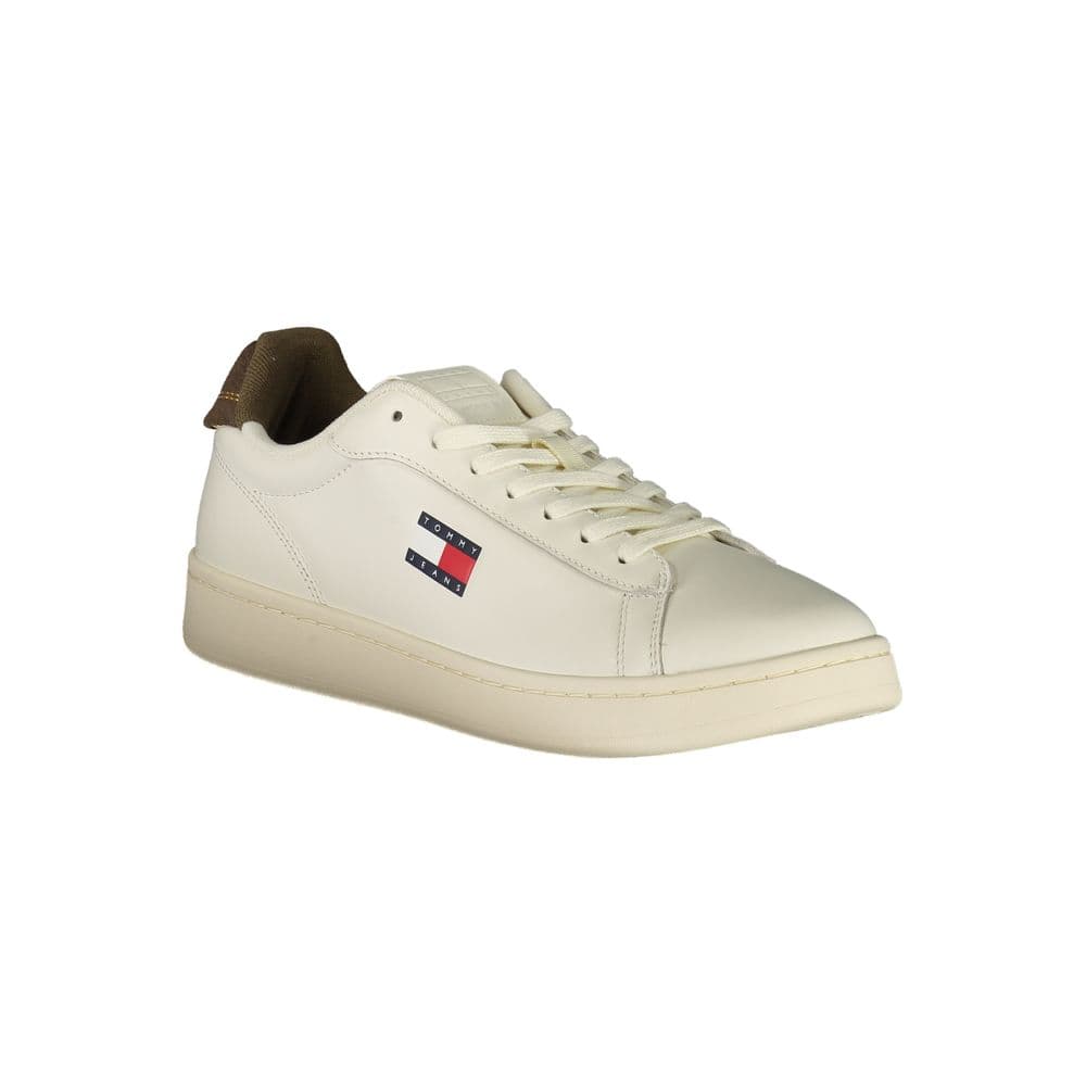 Tommy Hilfiger Bianco Polyurethane Men Sneaker - 2