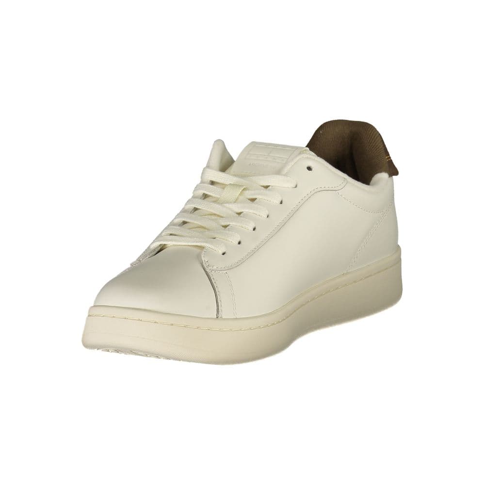 Tommy Hilfiger Bianco Polyurethane Men Sneaker - 3