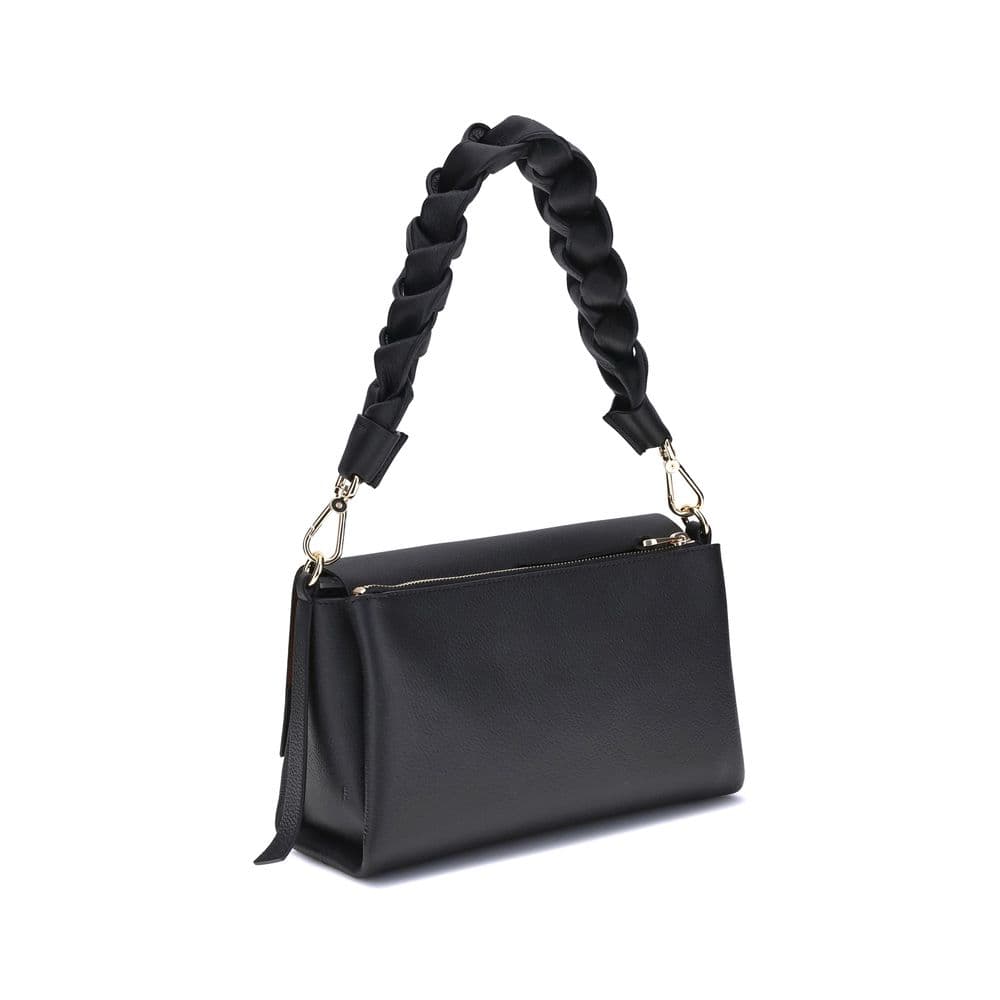 Coccinelle Black Calf Leather Bos Taurus Shoulder Bag - 3