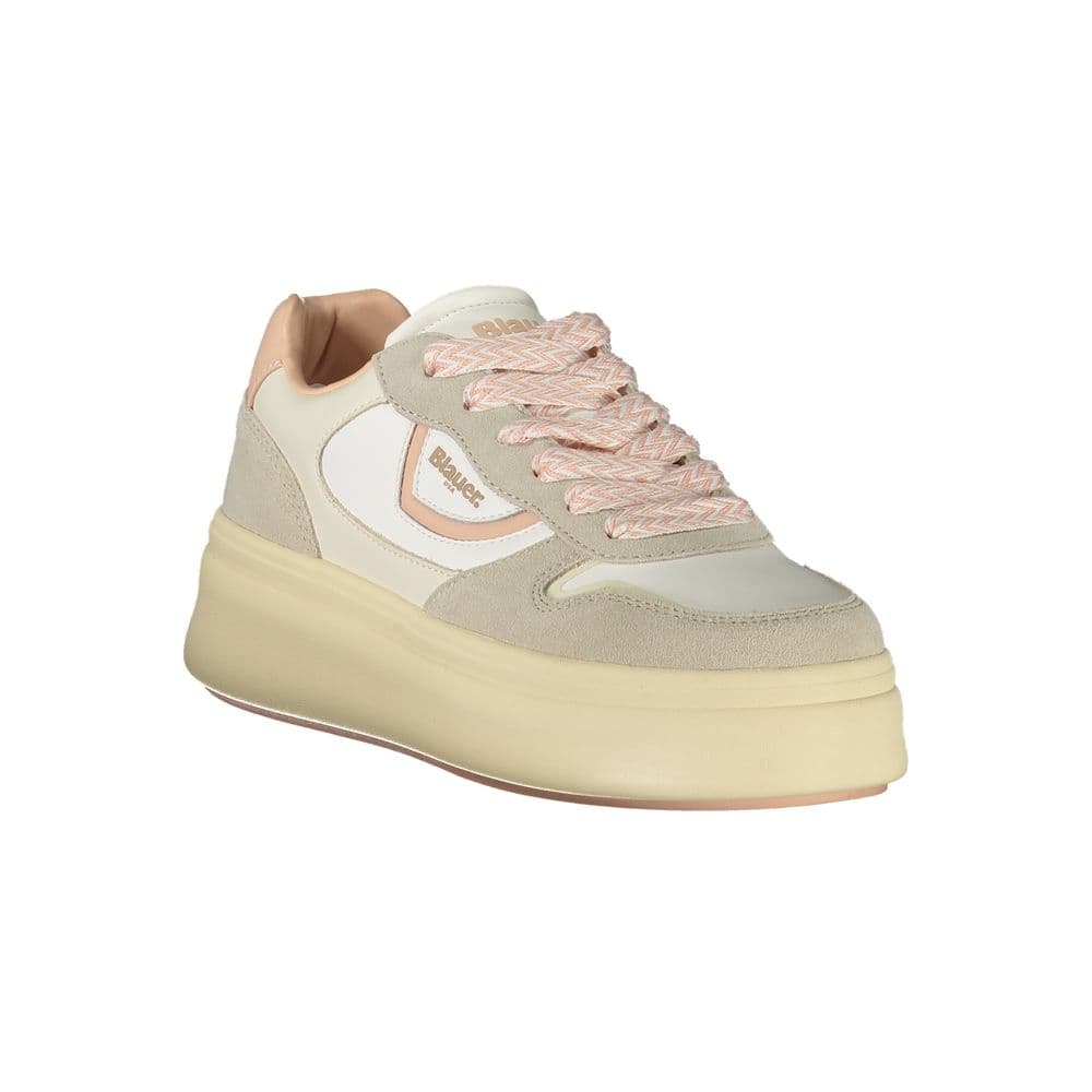 Blauer Bianco Polyurethane Women Sneaker - 2