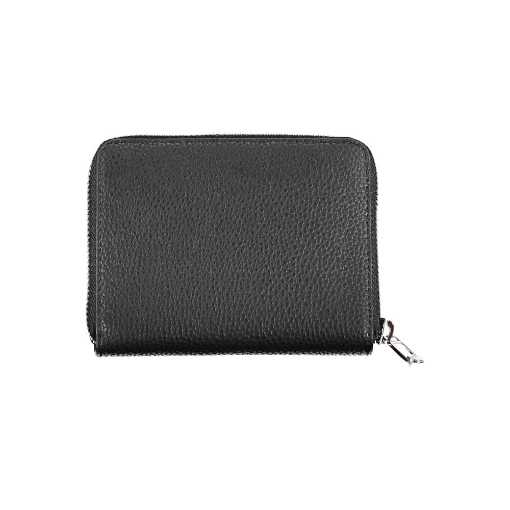 Tommy Hilfiger Black Polyurethane Women Wallet - 2