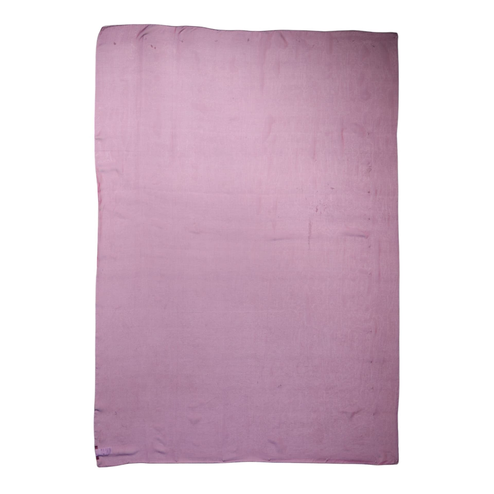 Dolce & Gabbana Purple Silk Rectangle Wrap Shawl Scarf - 3