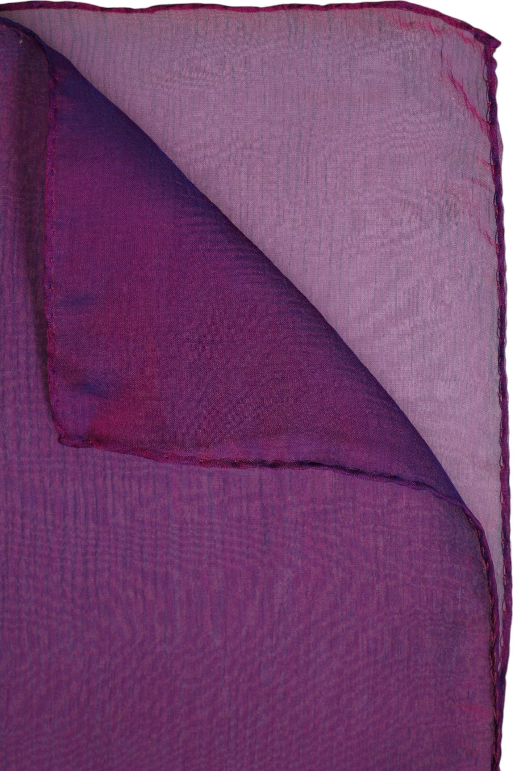 Dolce & Gabbana Purple Silk Rectangle Wrap Shawl Scarf - 5