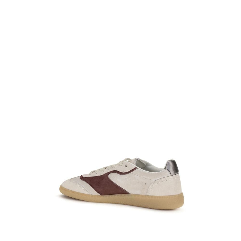 Dsquared² Beige Calf Leather Bos Taurus Low Top Sneakers - 3