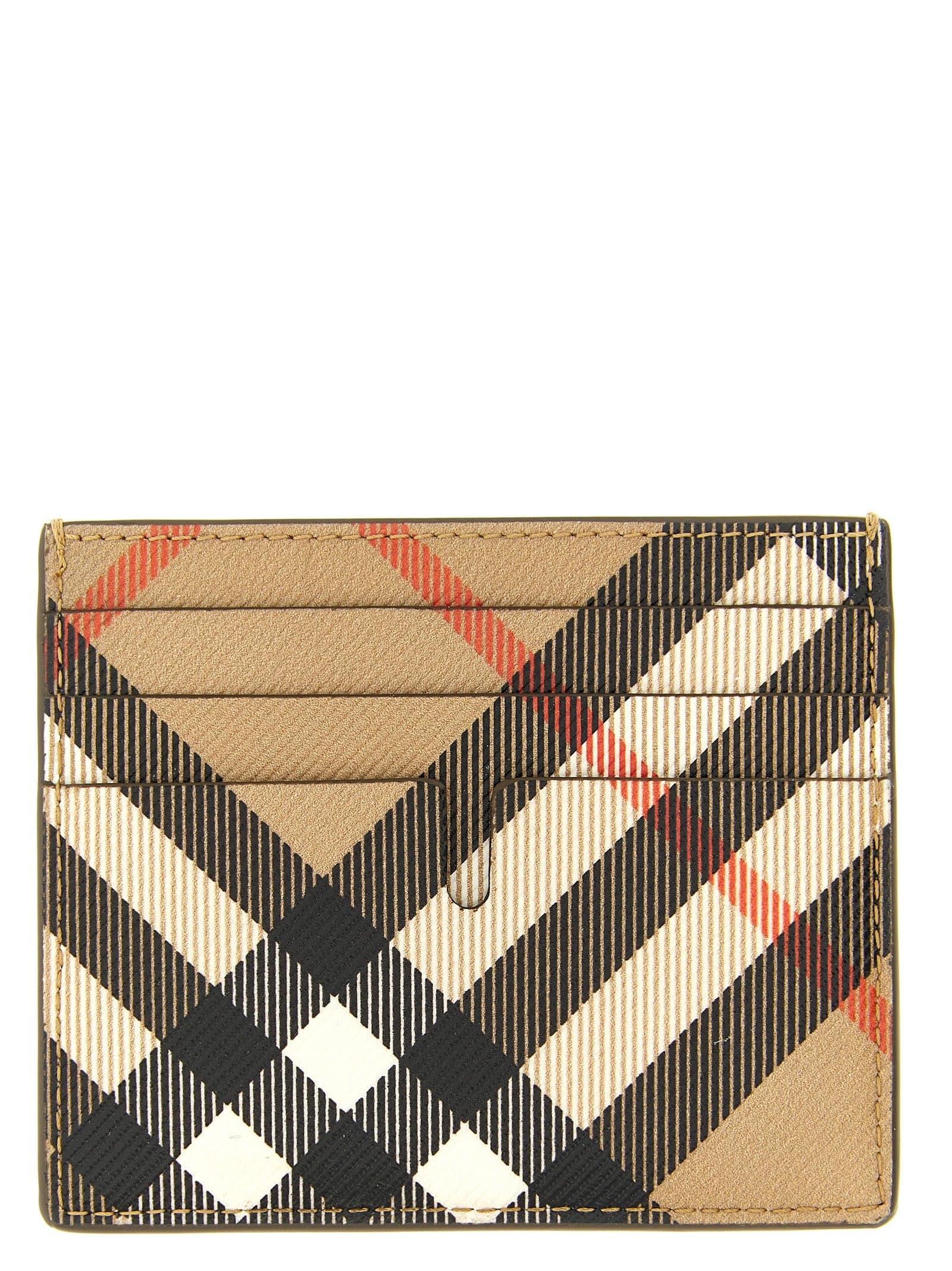 Burberry Beige Polyethylene Cardholder - 2