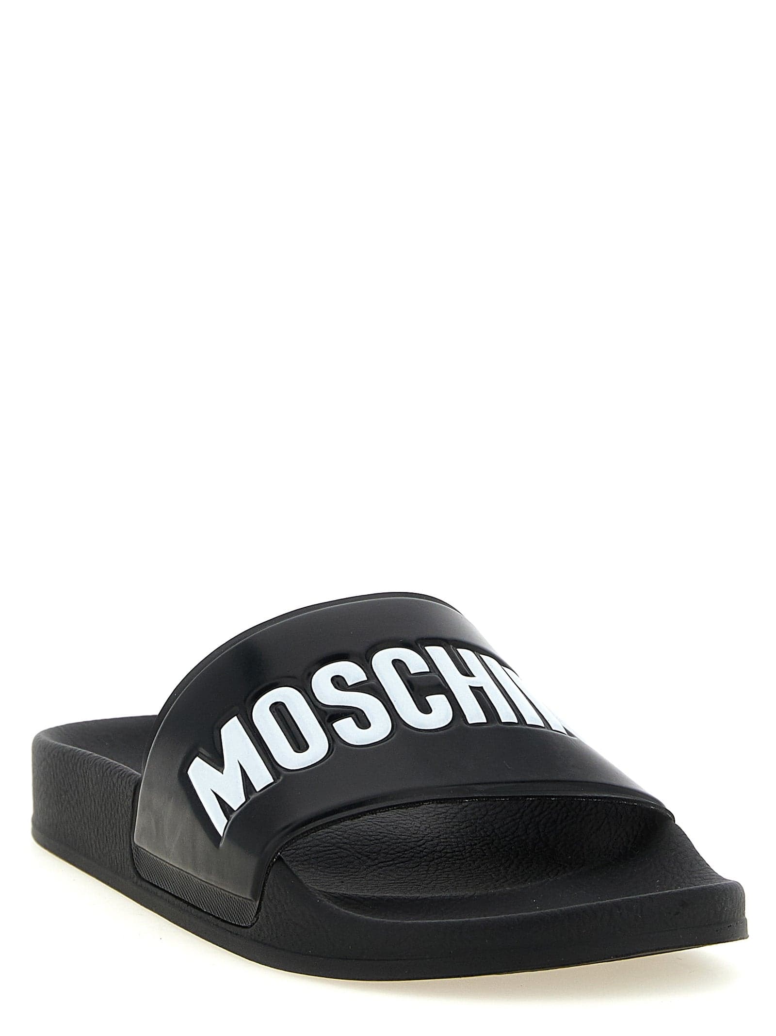 Moschino Bicolor Pvc Slides - 2