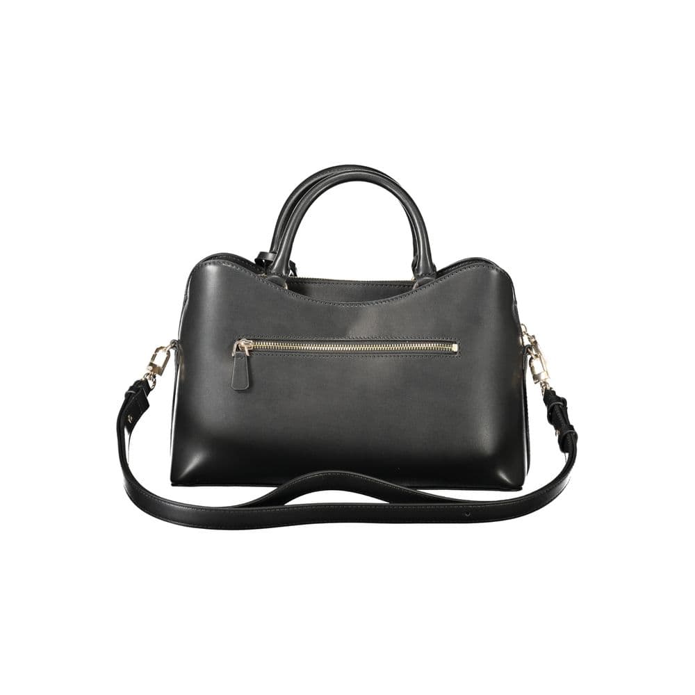 Guess Jeans Black Polyurethane Women's Handbag - 2