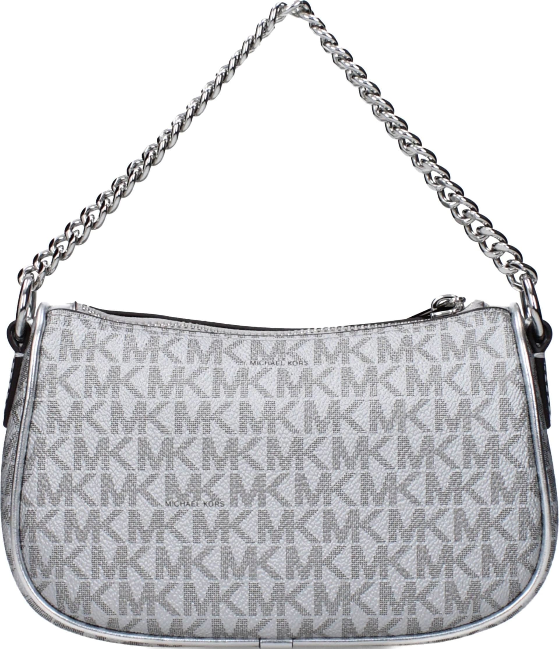 Michael Kors Gray Fabric Handbag - 3
