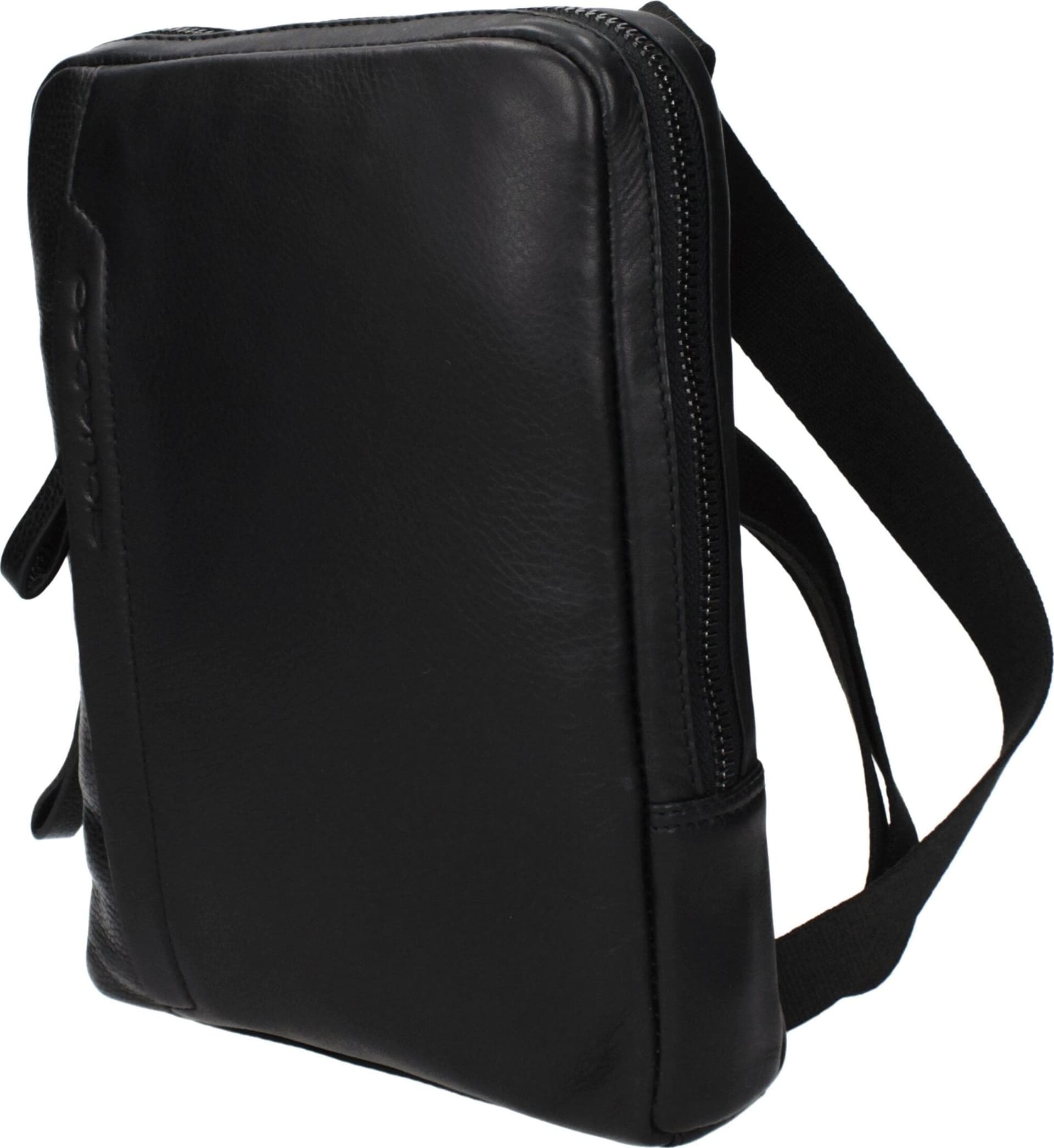Piquadro Black Leather Crossbody Bag - 2