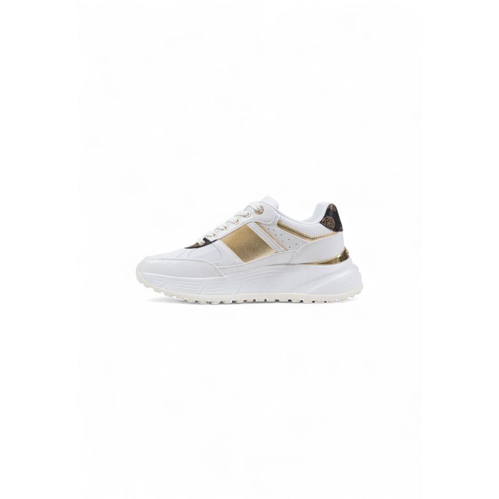 Guess White Polyethylene Chunky Sneakers - 3