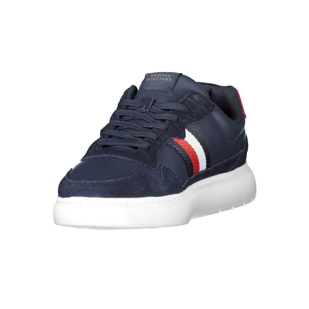 Tommy Hilfiger Blue Polyurethane Men Sneaker - 3