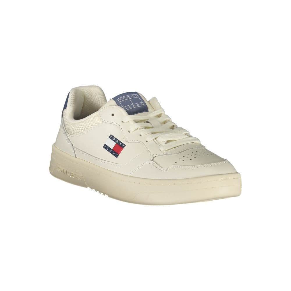 Tommy Hilfiger Bianco Polyurethane Men Sneaker - 2