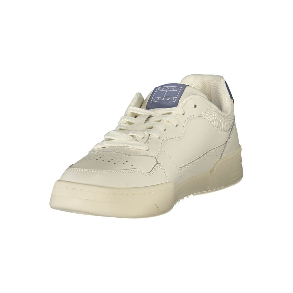 Tommy Hilfiger Bianco Polyurethane Men Sneaker - 3