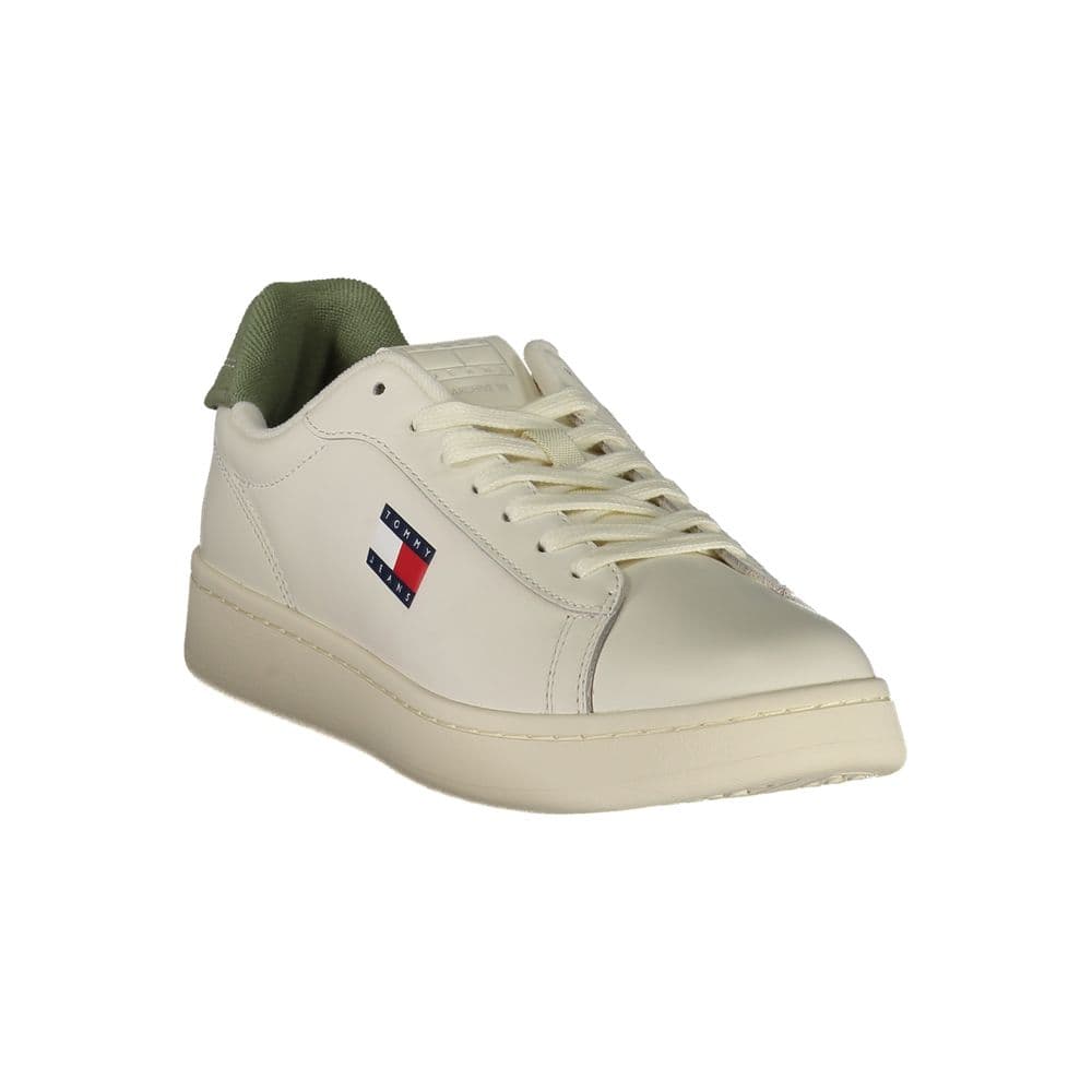 Tommy Hilfiger Bianco Polyurethane Men Sneaker - 2