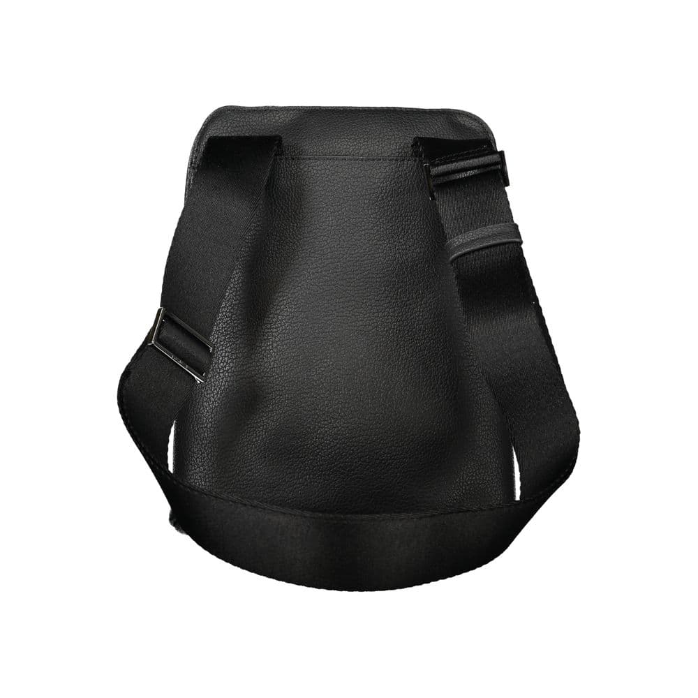 Calvin Klein Black Polyurethane Men's Shoulder Bag - 2