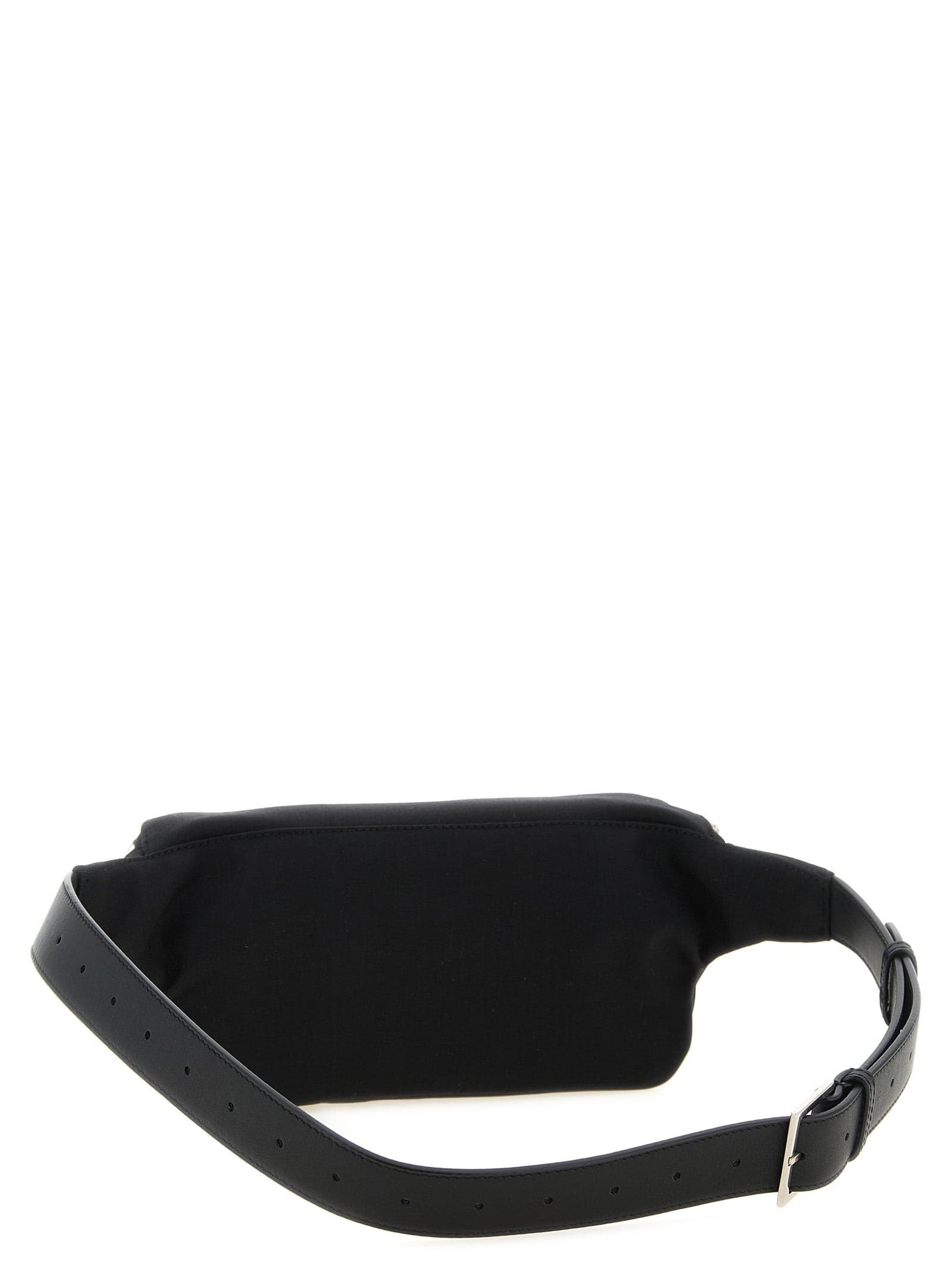 Saint Laurent Black Lamb Leather Crossbody Bag - 2