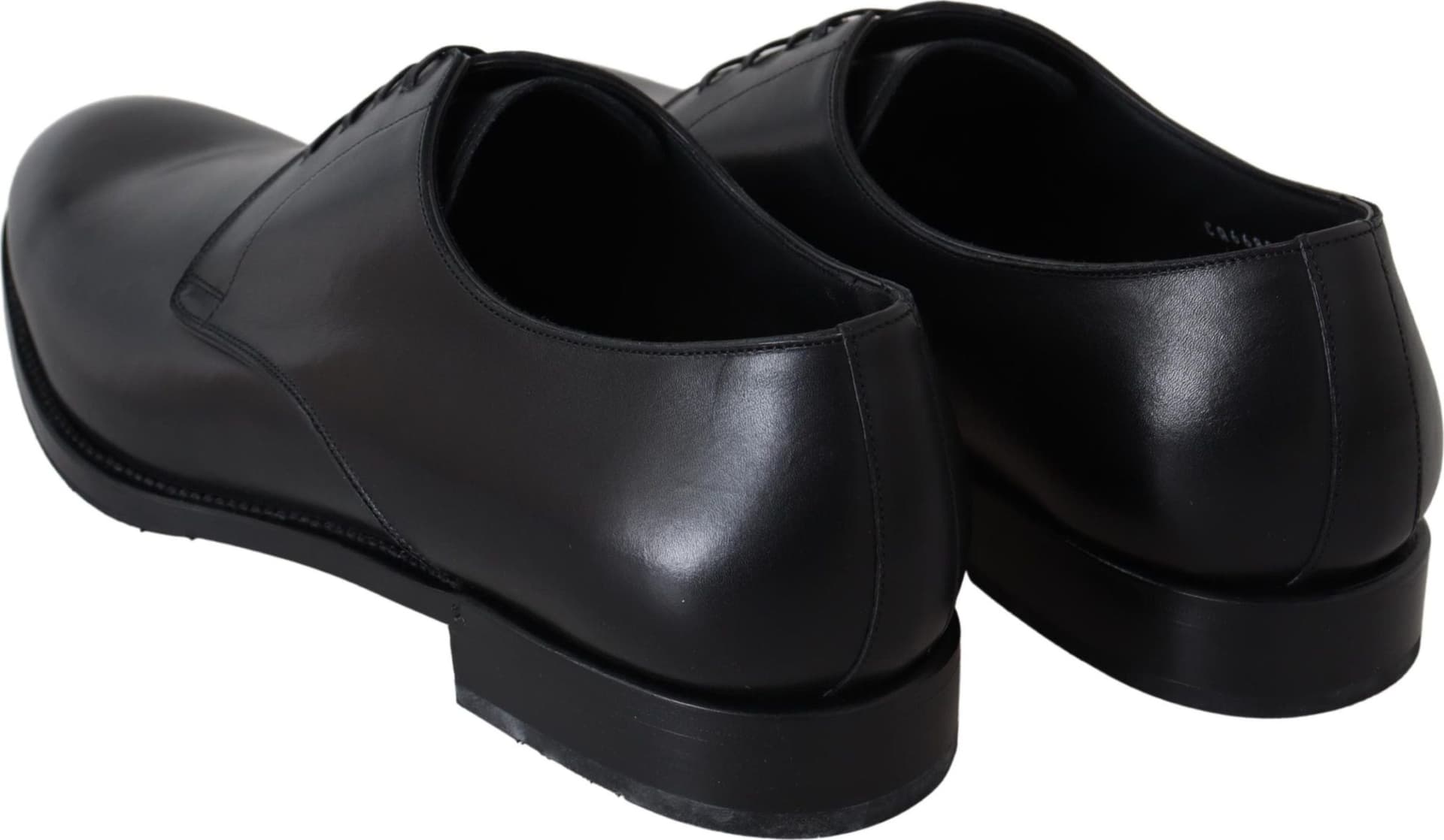Dolce & Gabbana Black Leather SARTORIA Hand Made Shoes - 4