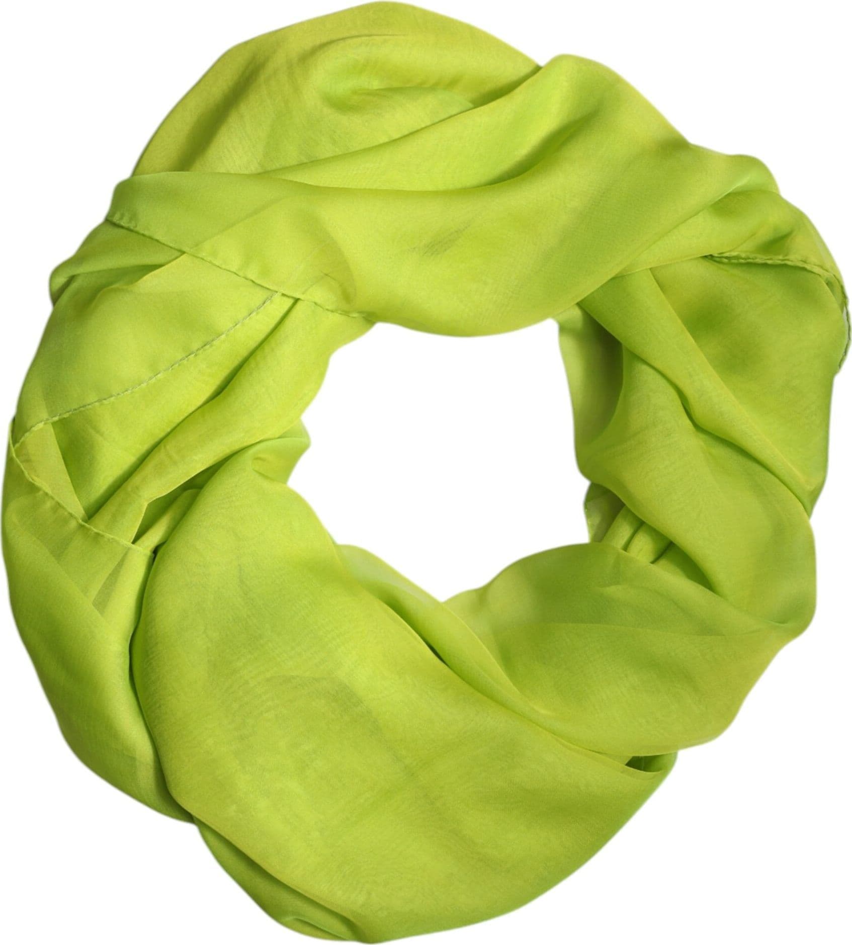 Dolce & Gabbana Green Silk Rectangle Wrap Shawl Neck Warmer Scarf - 2