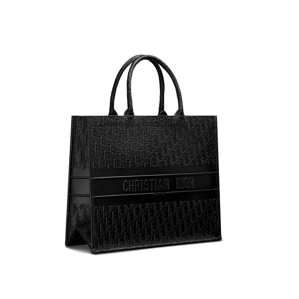 Dior Black Calfskin Tote Bag - 2