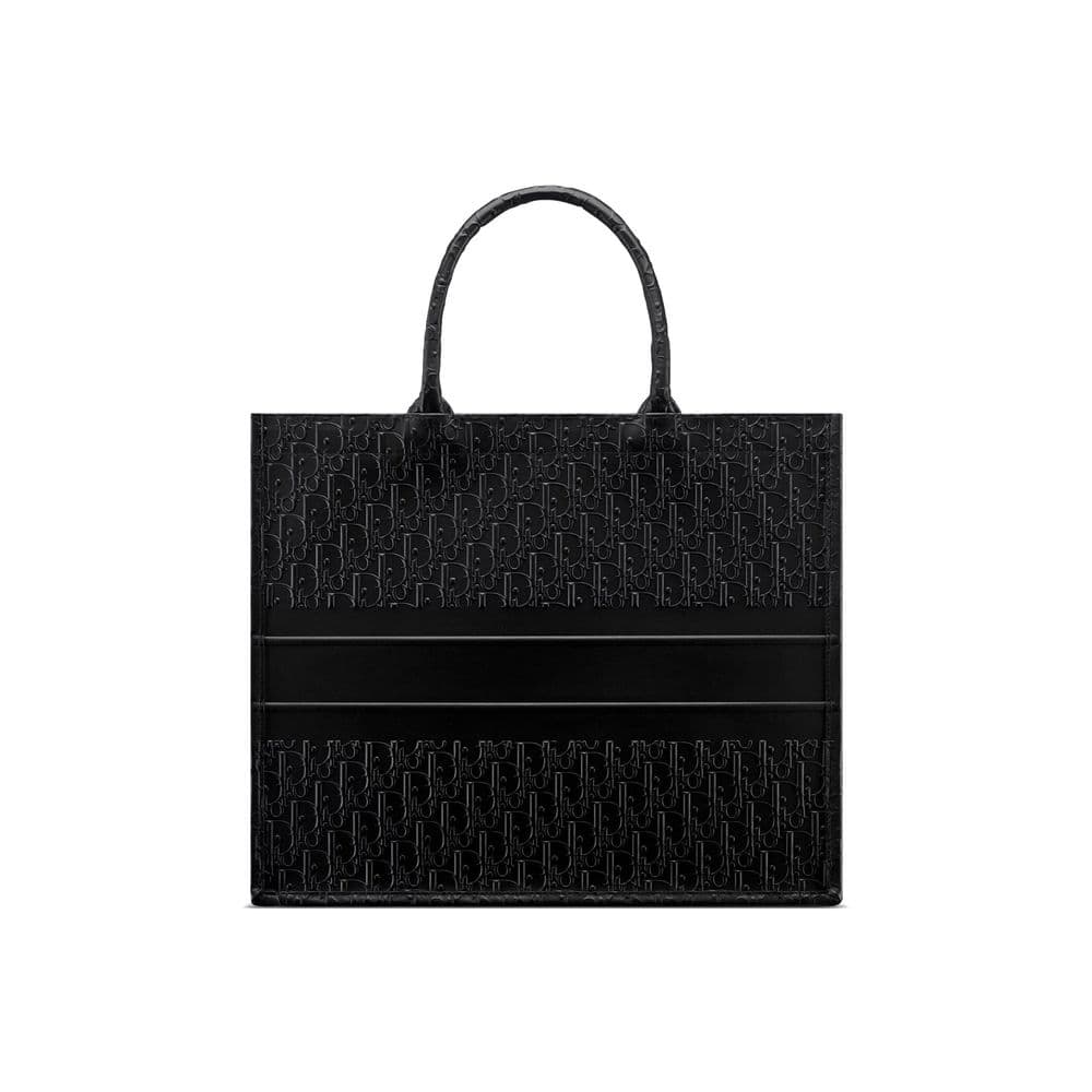 Dior Black Calfskin Tote Bag - 3