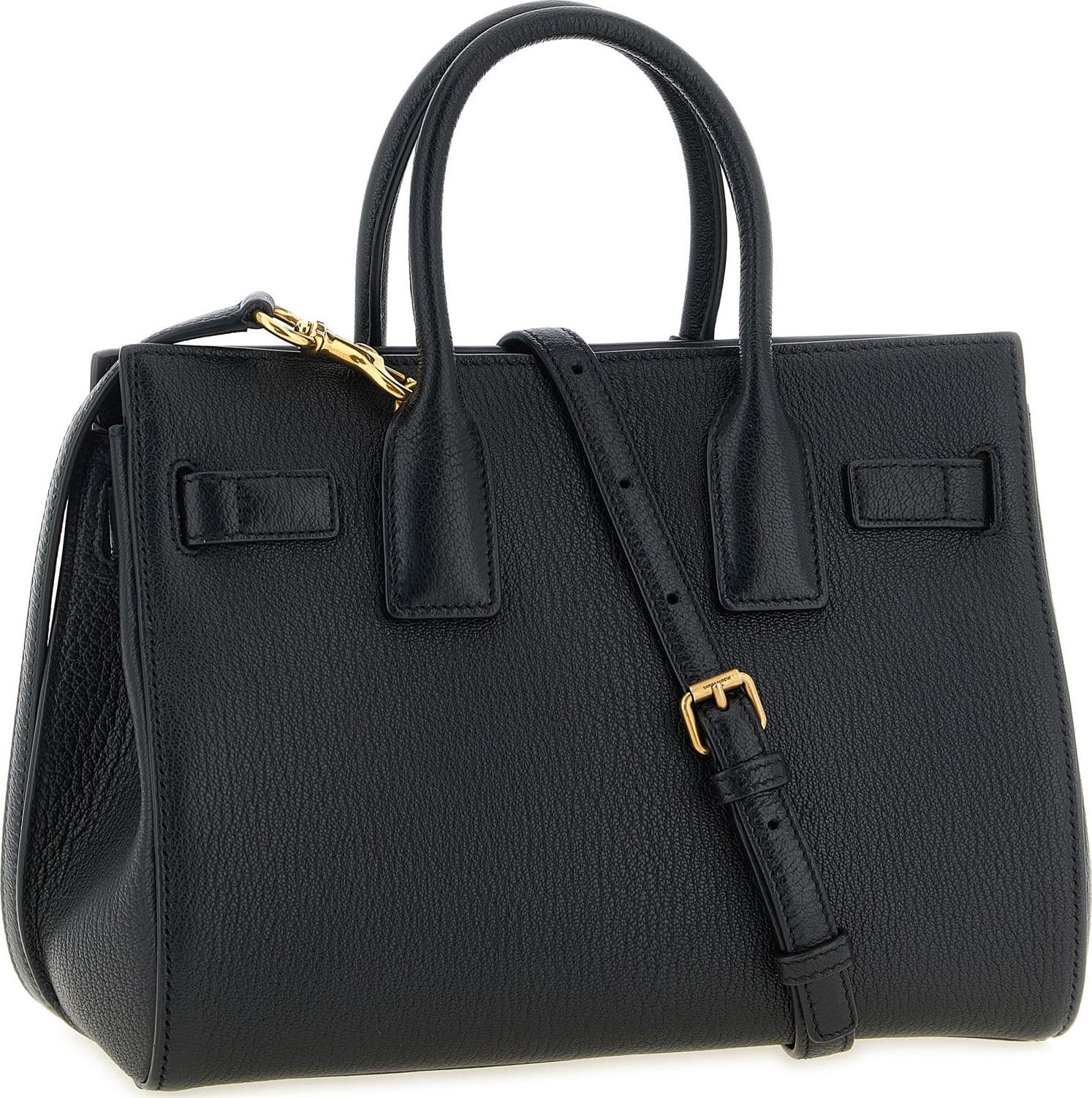 Saint Laurent Black Goatskin Handbag - 3