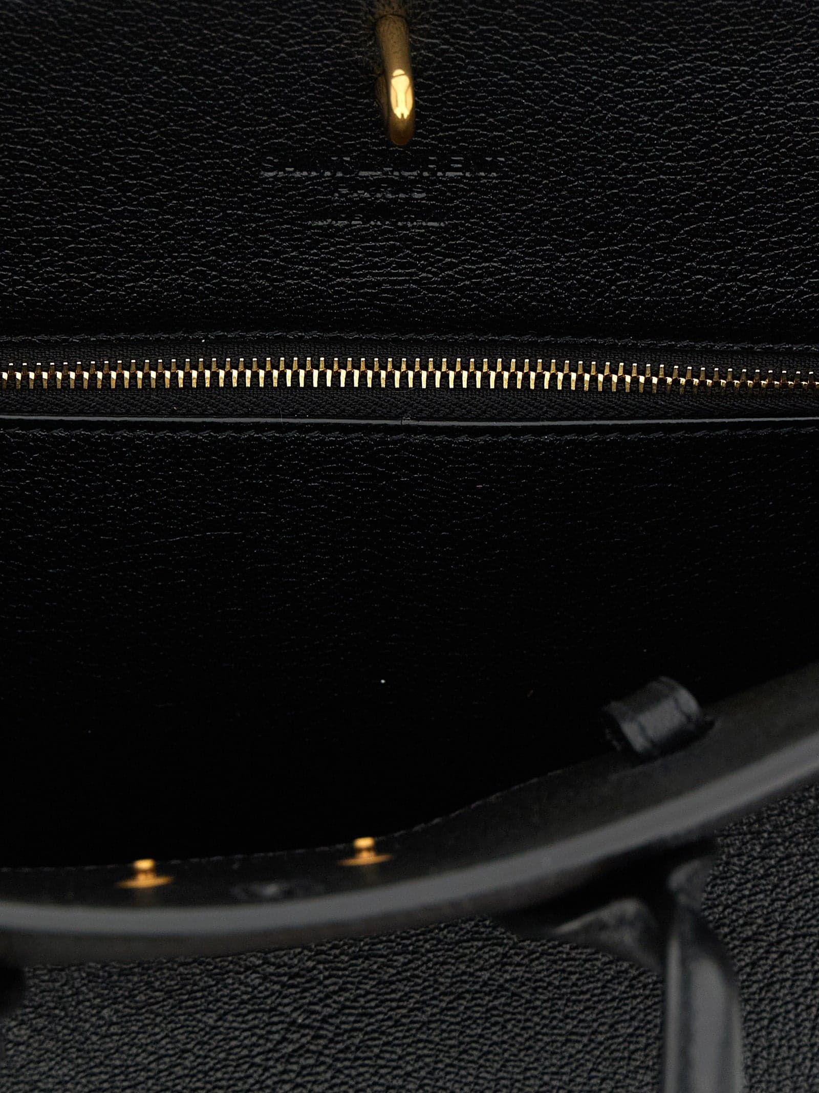 Saint Laurent Black Goatskin Handbag - 5