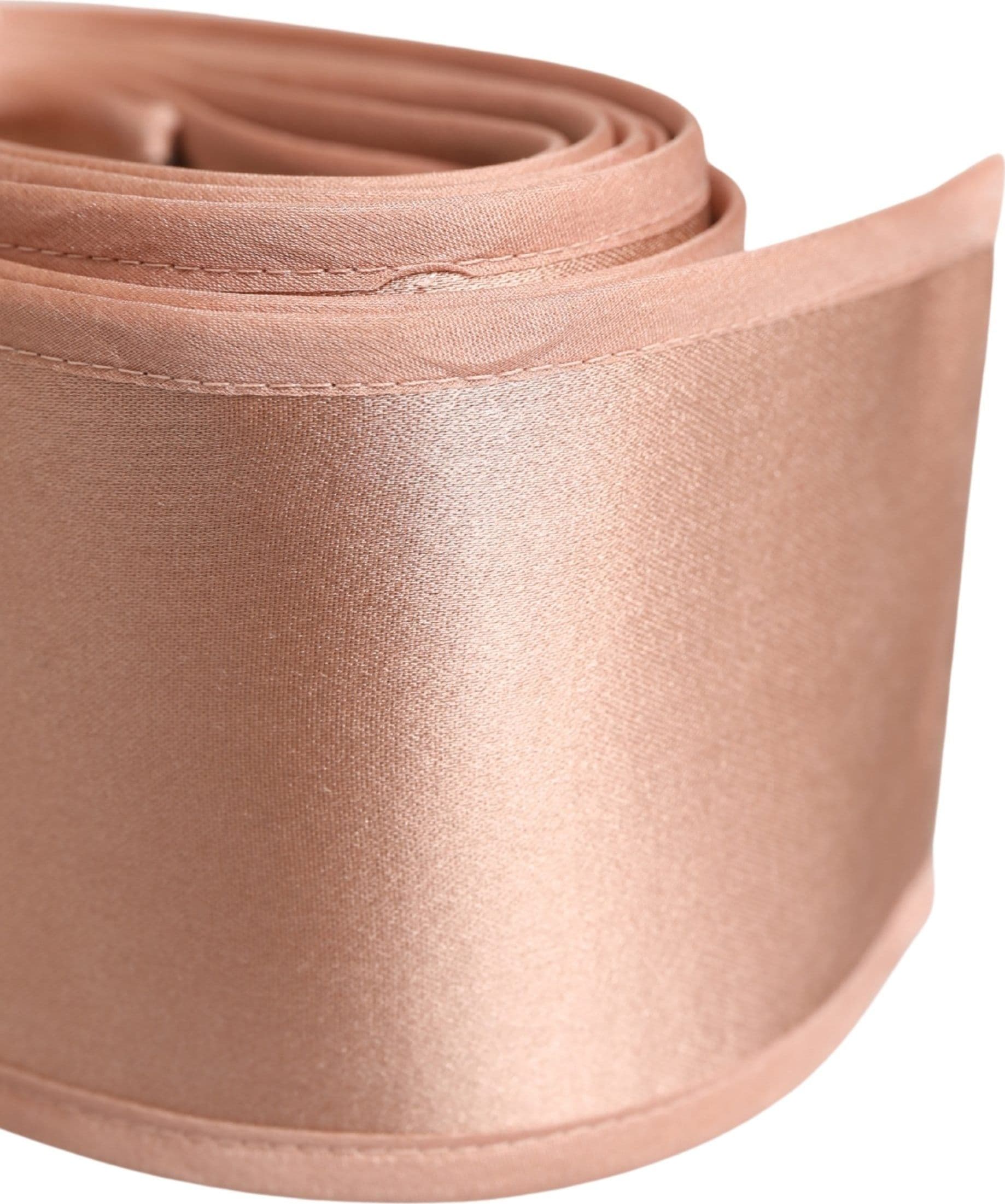 Dolce & Gabbana Light Pink Silk Satin Waist Women Cintura Belt - 3
