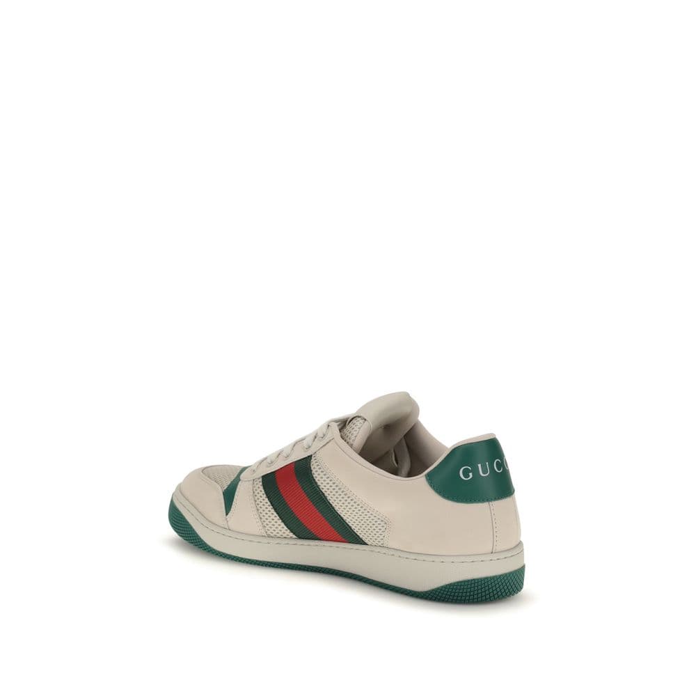 Gucci Beige Polyester Athletic Sneakers - 3