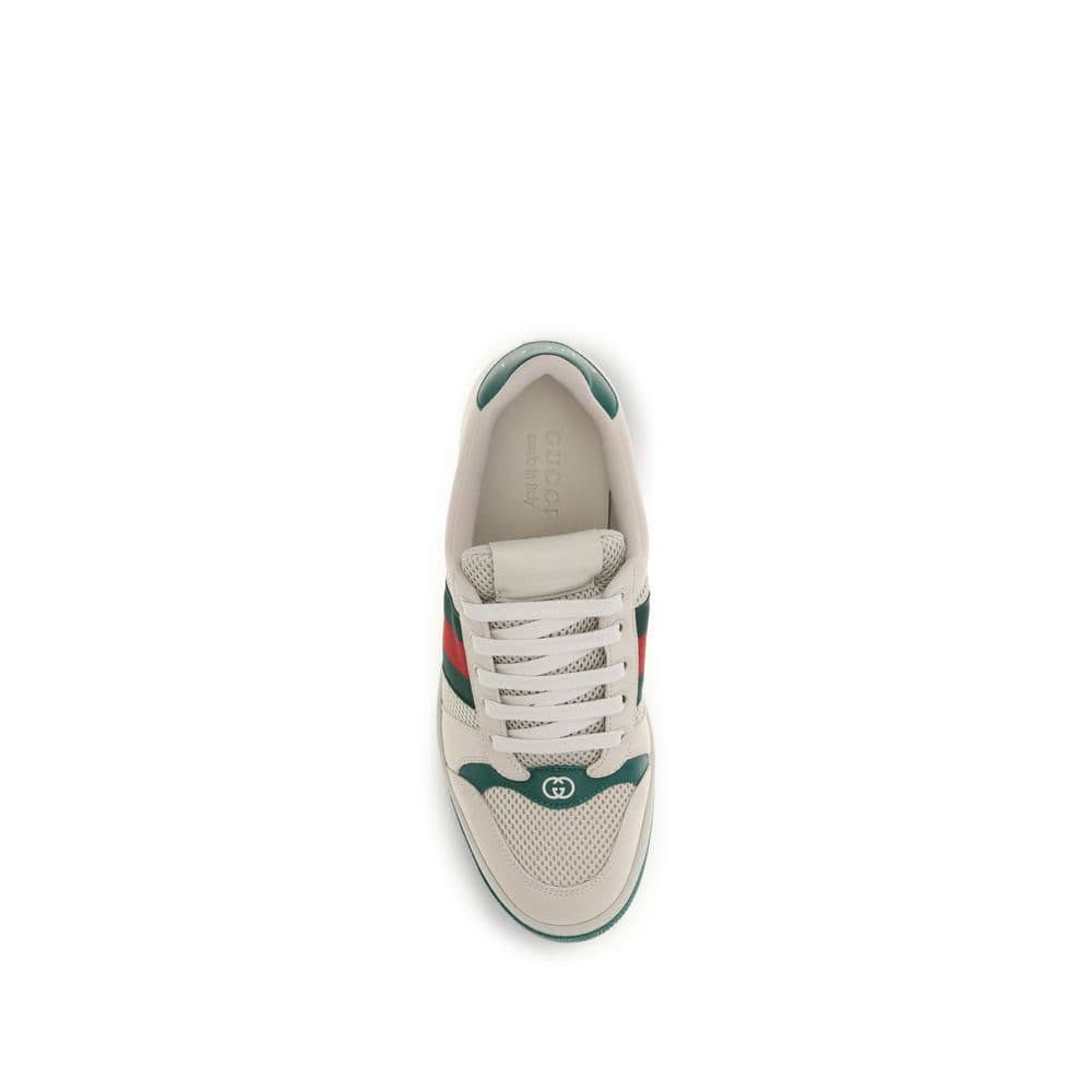 Gucci Beige Polyester Athletic Sneakers - 4