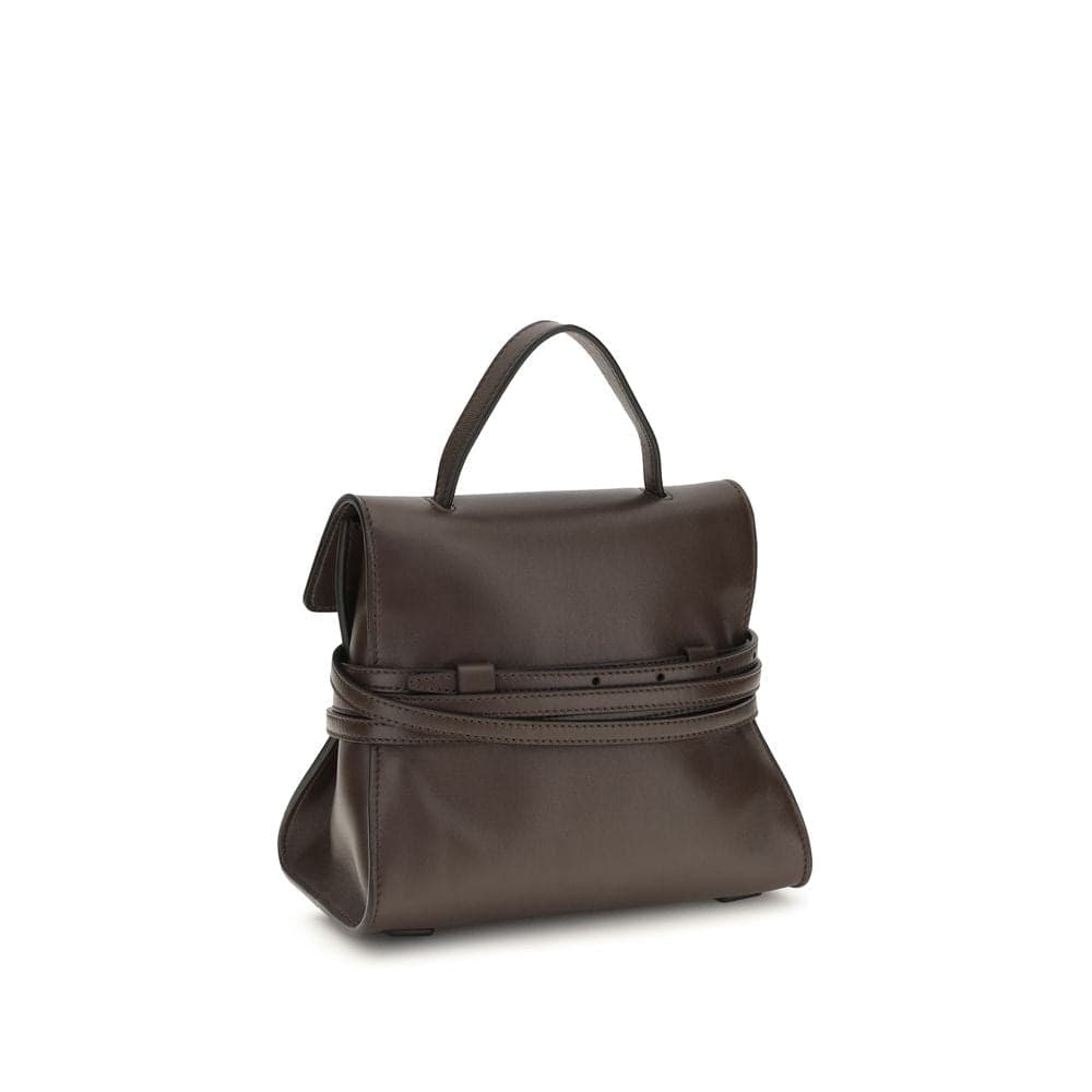 Moschino Brown Goatskin Handbag - 3