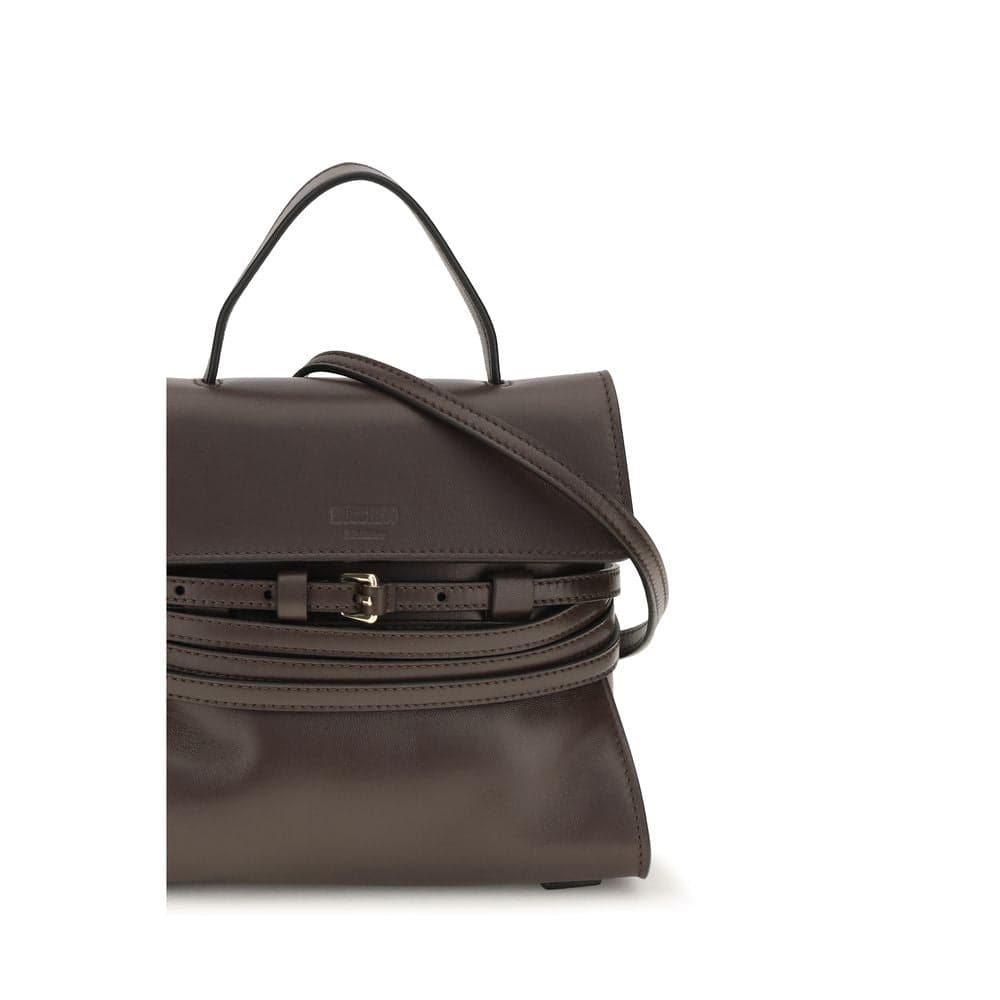 Moschino Brown Goatskin Handbag - 4