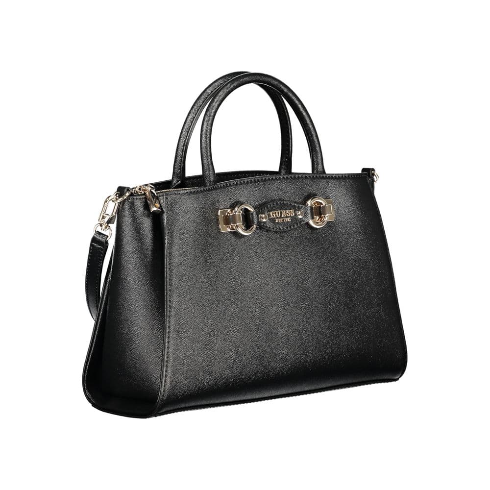 Guess Jeans Black Polyurethane Women Handbag - 3